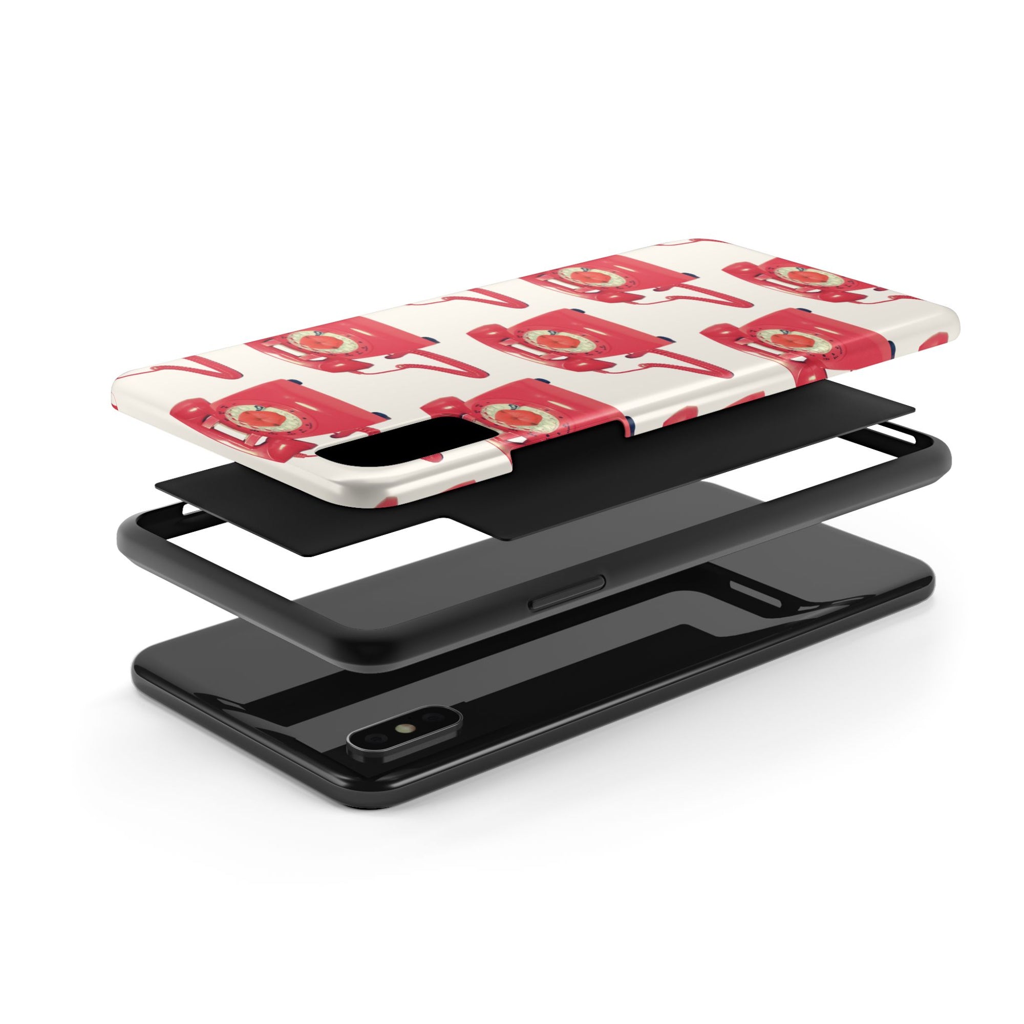KISS ME THRU THE PHONE phone case