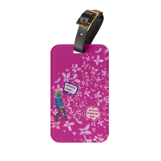 BUTTERFLY WISDOM luggage tag