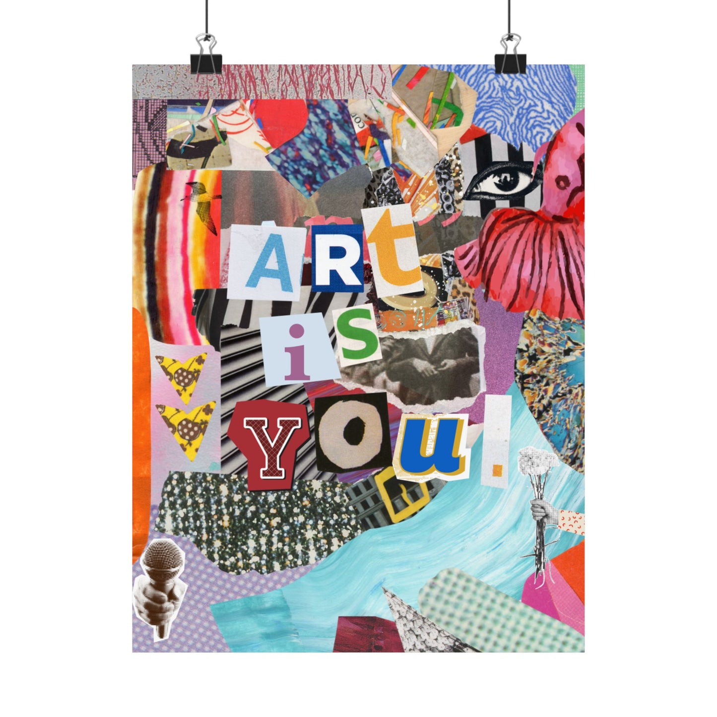 ART IS YOU poster