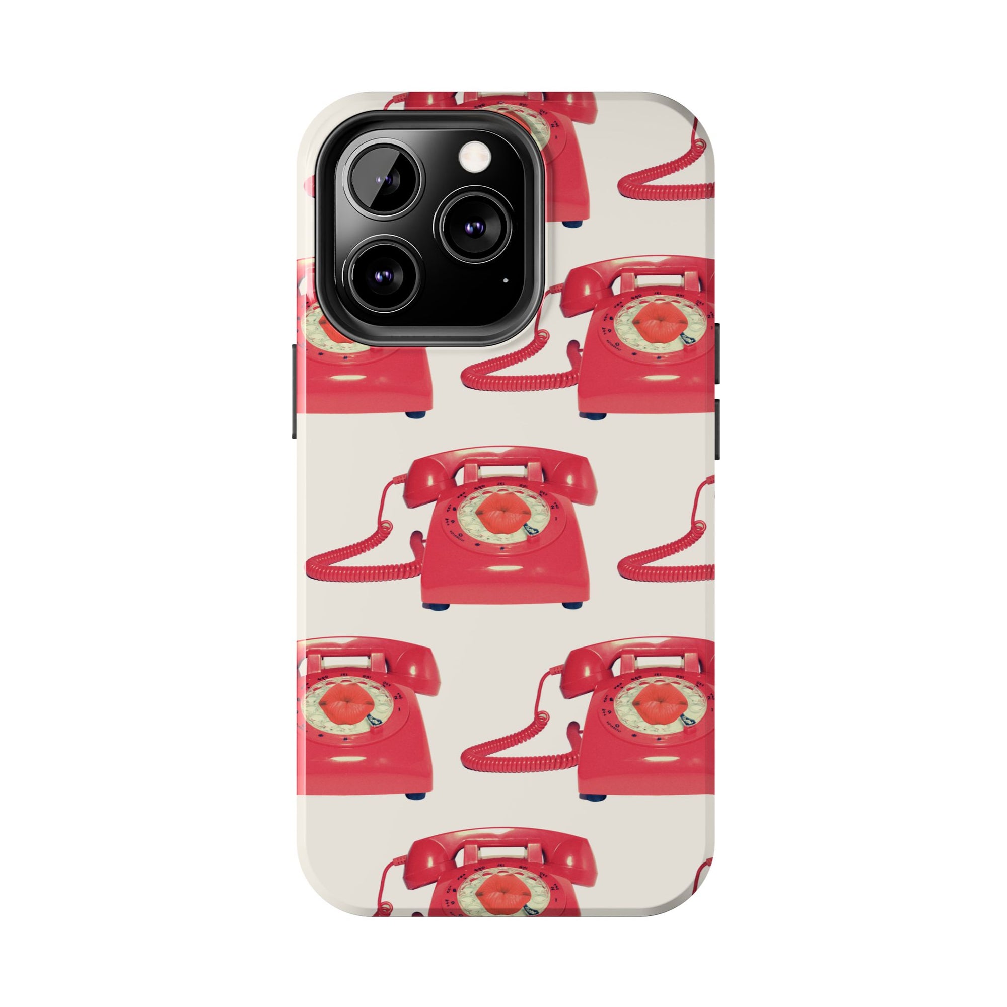 KISS ME THRU THE PHONE phone case