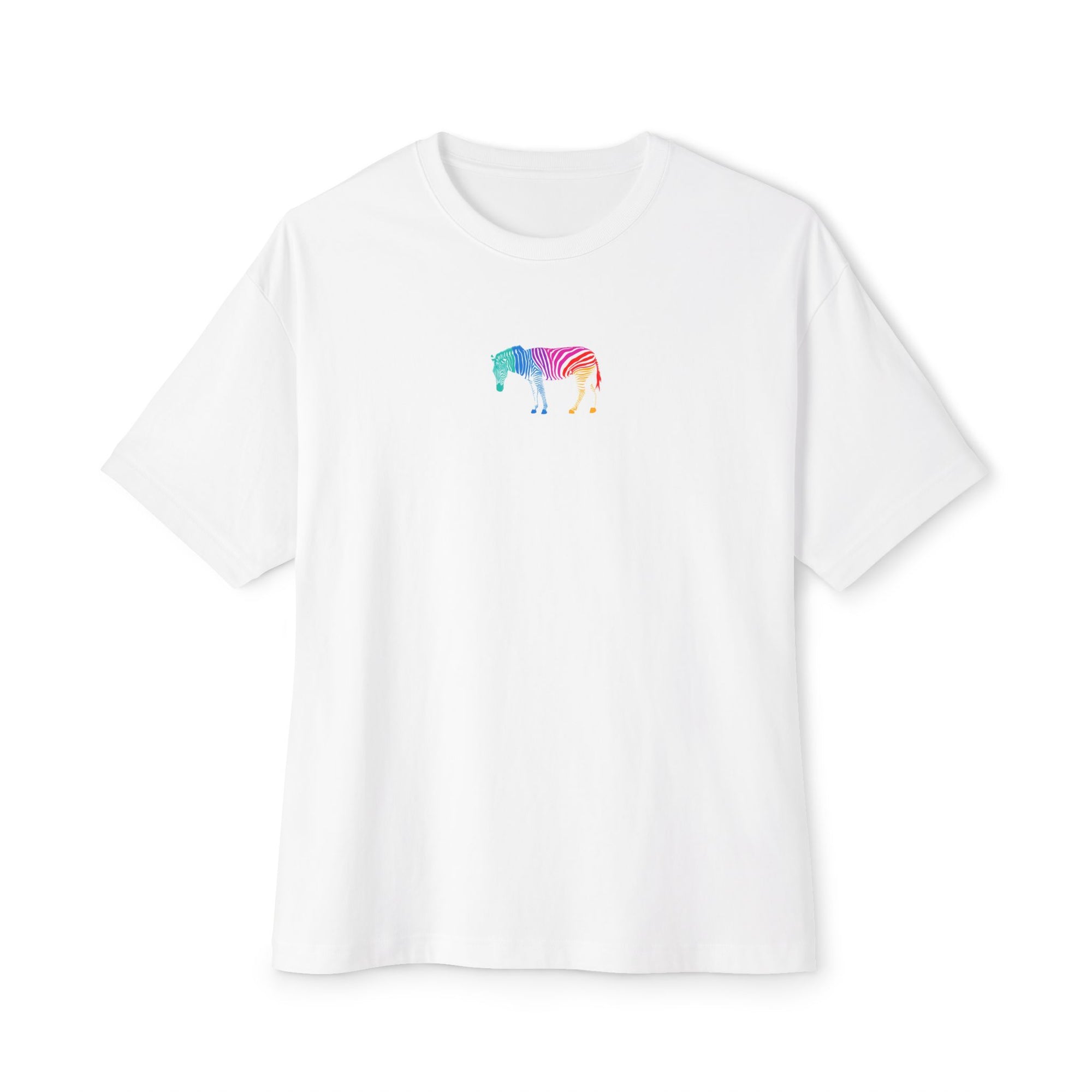 RAINBOW ZEBRA tee