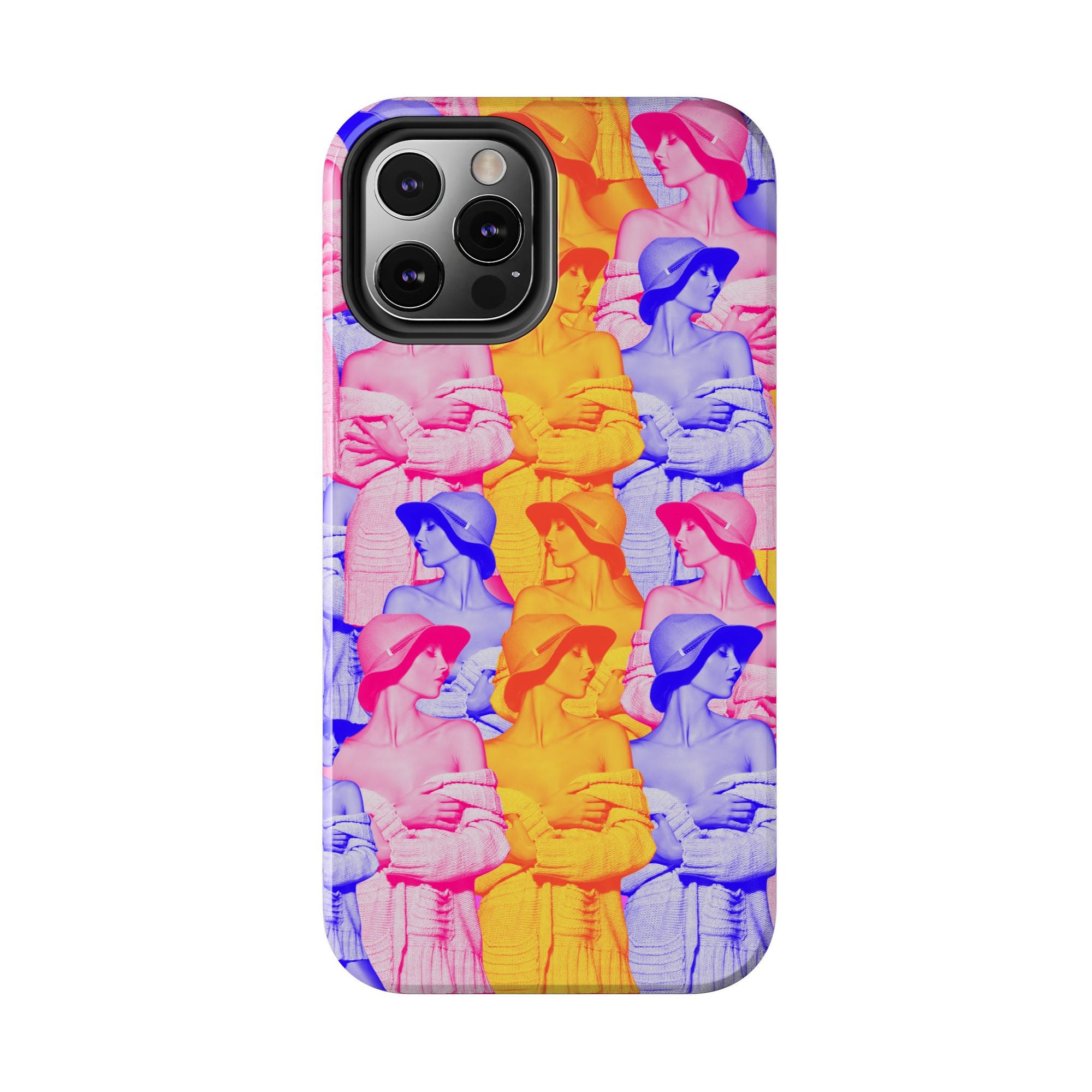 THREE SHADES OF CHIC phone case