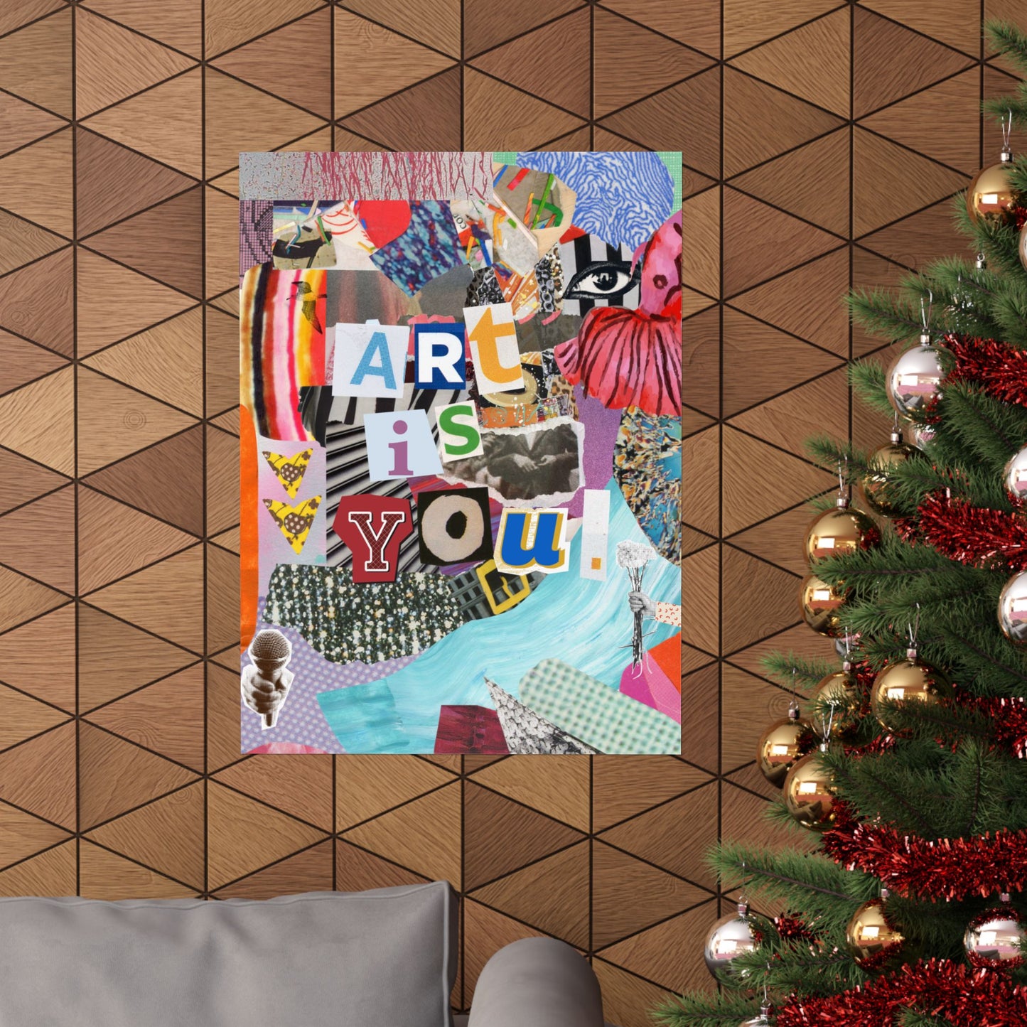 ART IS YOU poster