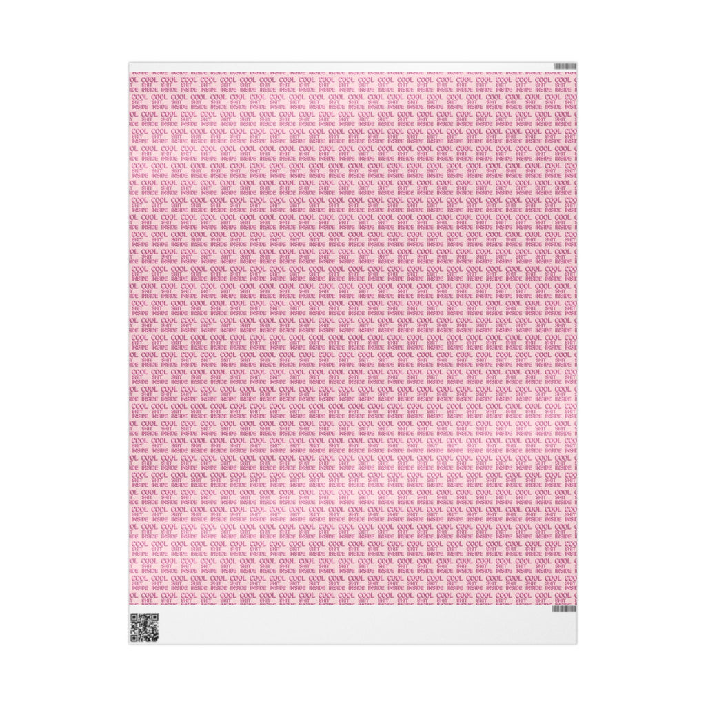 COOL SHIT INSIDE wrapping paper