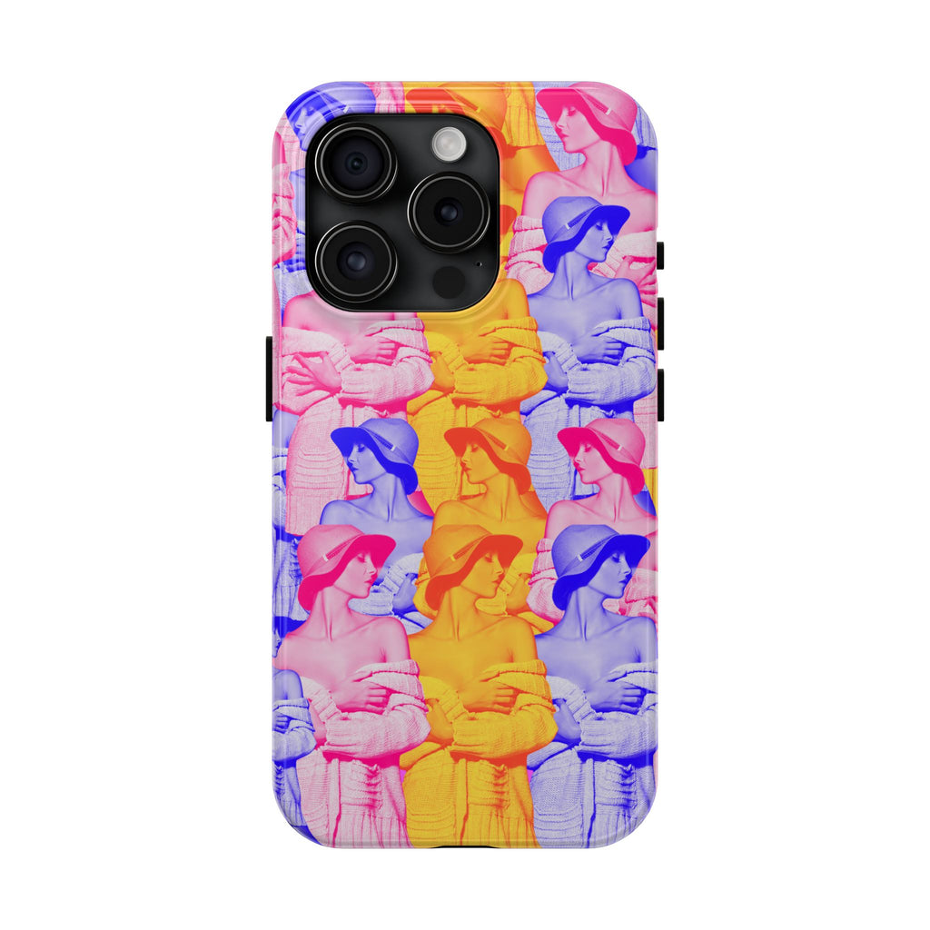 THREE SHADES OF CHIC phone case