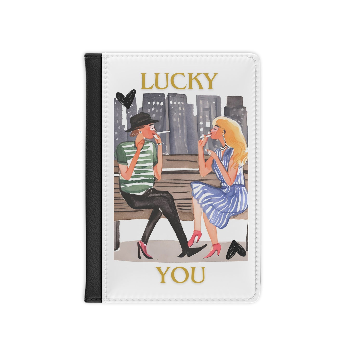 LUCKY YOU passport cover