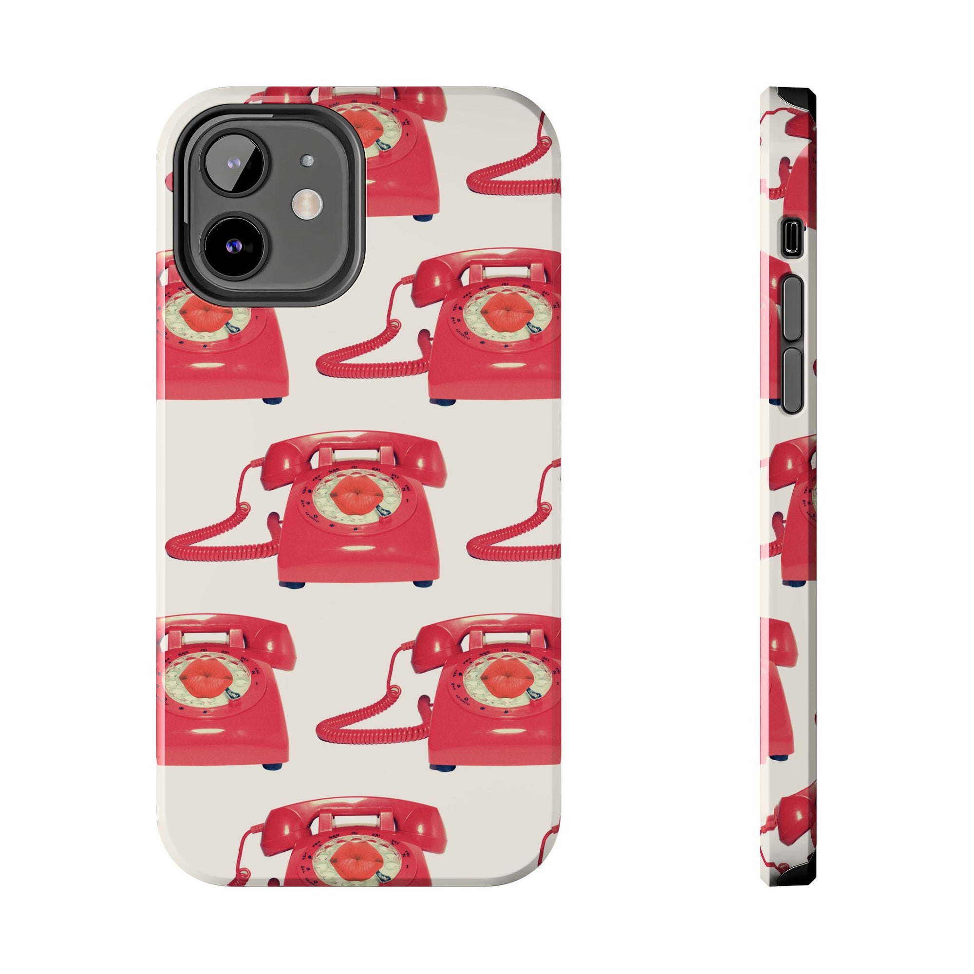 KISS ME THRU THE PHONE phone case