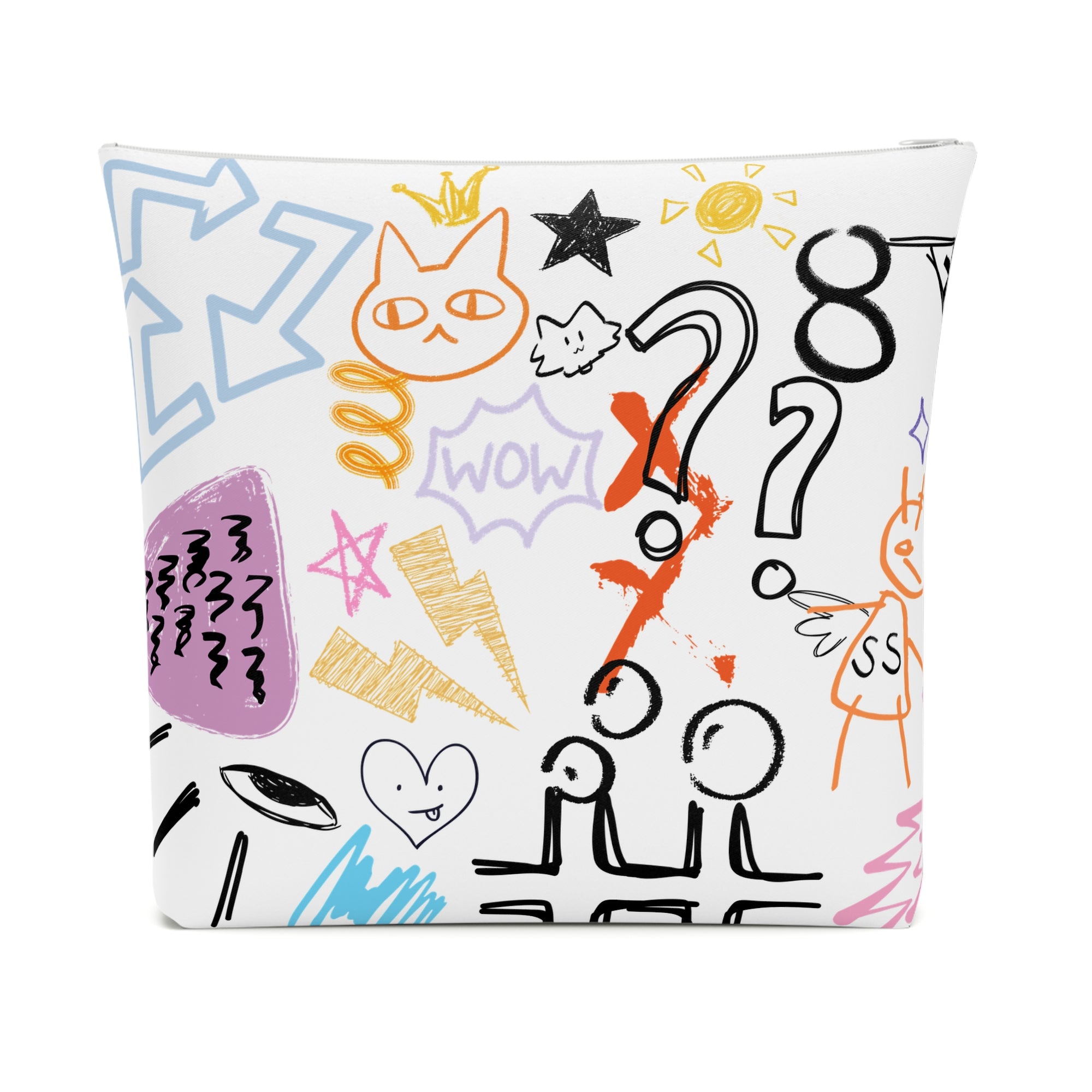 COLOR ME CRAZY cotton cosmetic bag