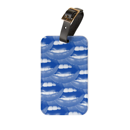 LIPS LIPS LIPS luggage tag