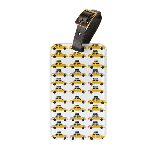 TAXI luggage tag