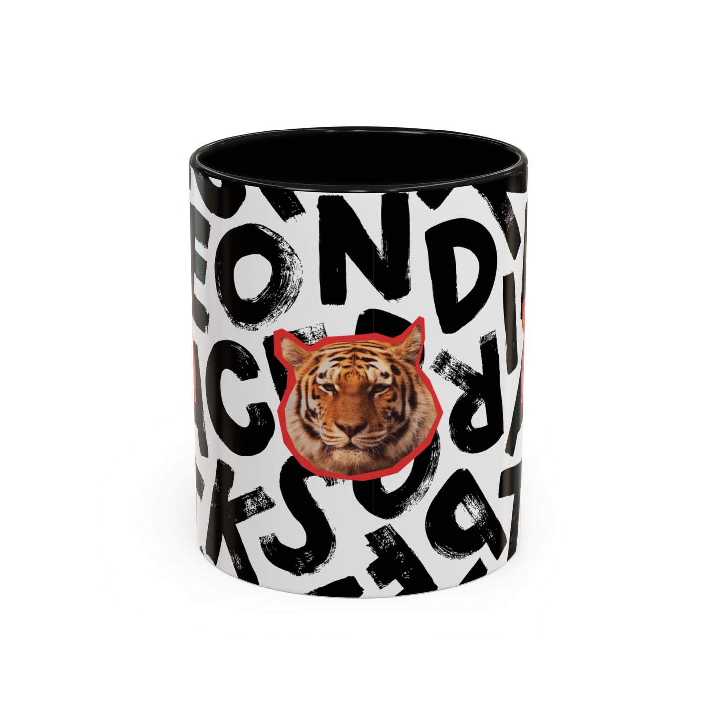 TIGER SCRAMBLE mug