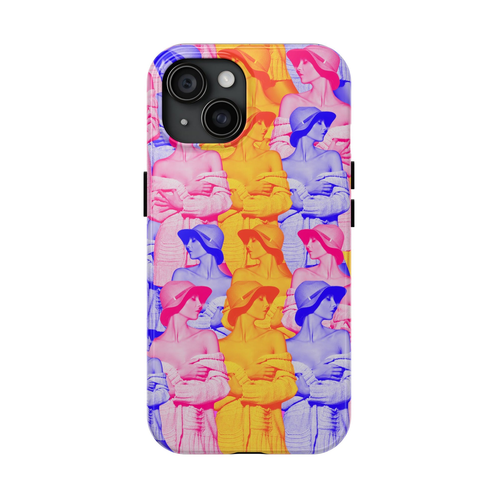 THREE SHADES OF CHIC phone case
