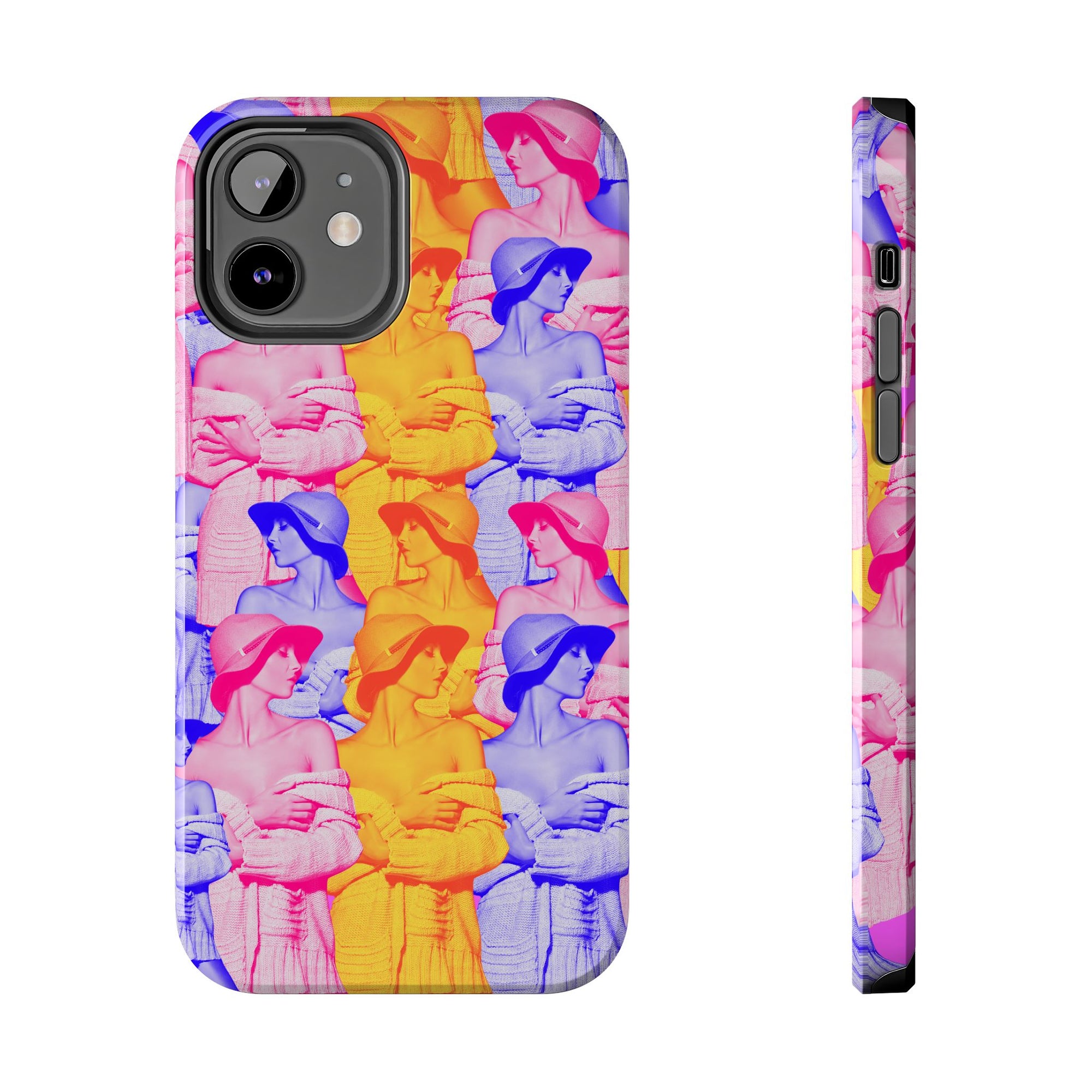 THREE SHADES OF CHIC phone case