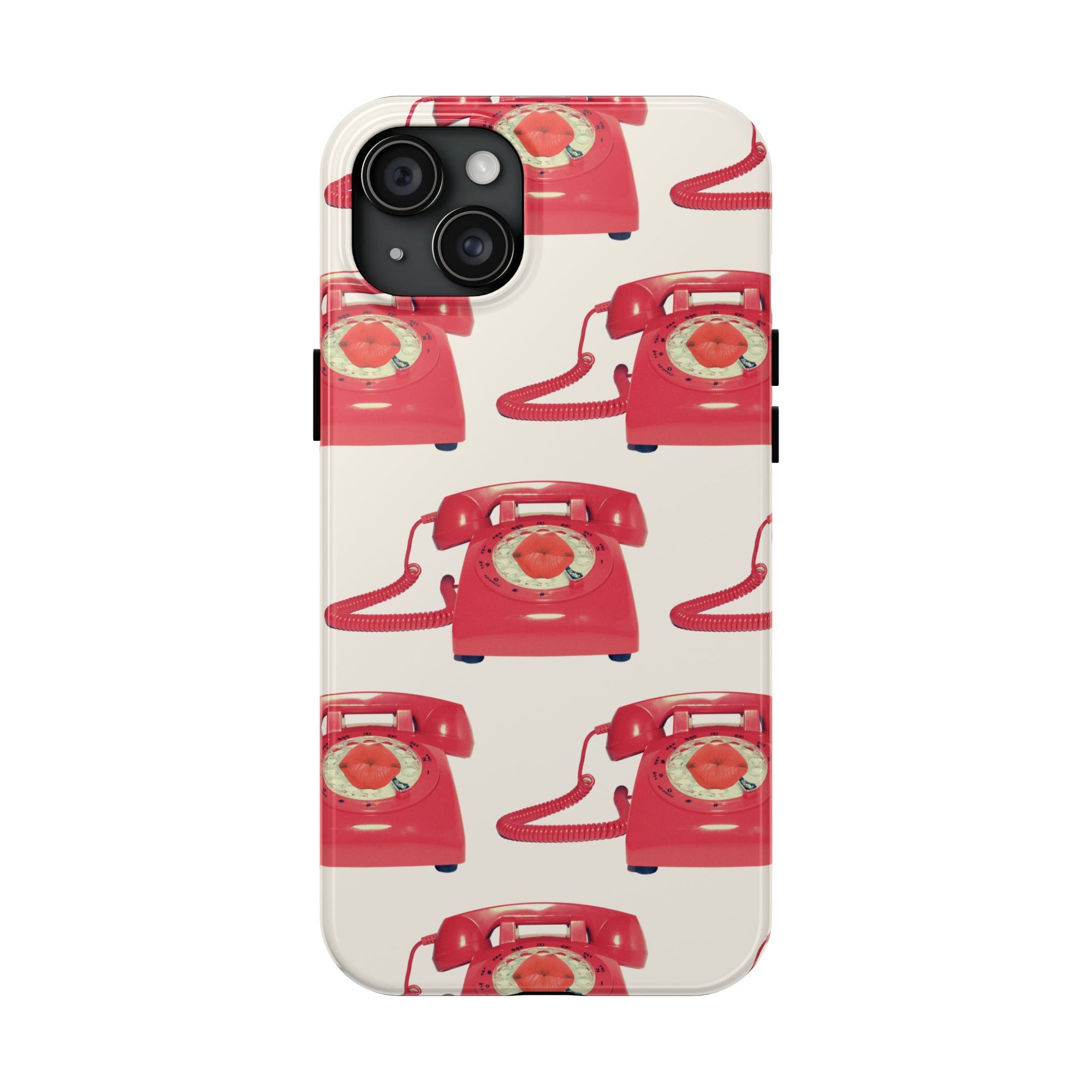 KISS ME THRU THE PHONE phone case