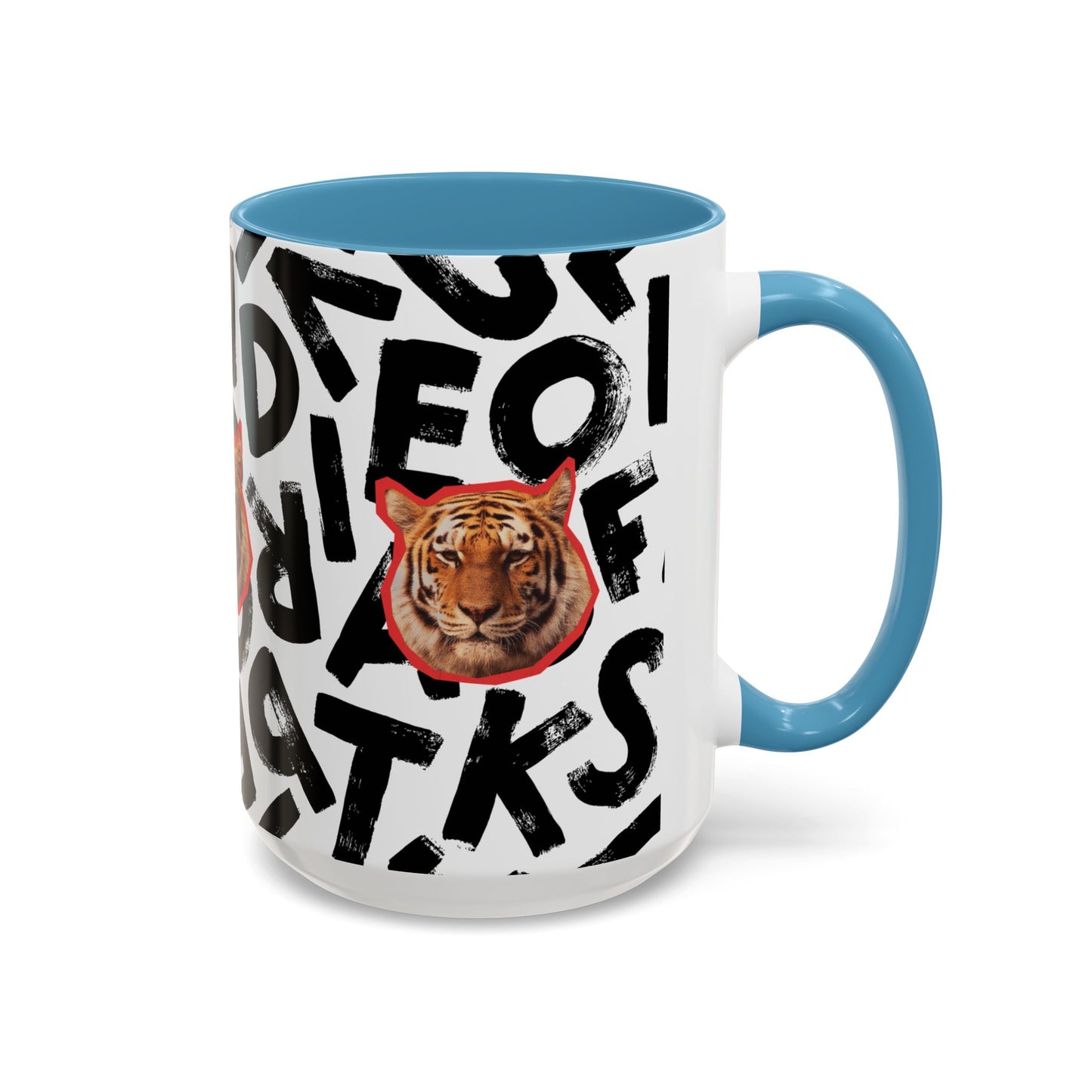 TIGER SCRAMBLE mug