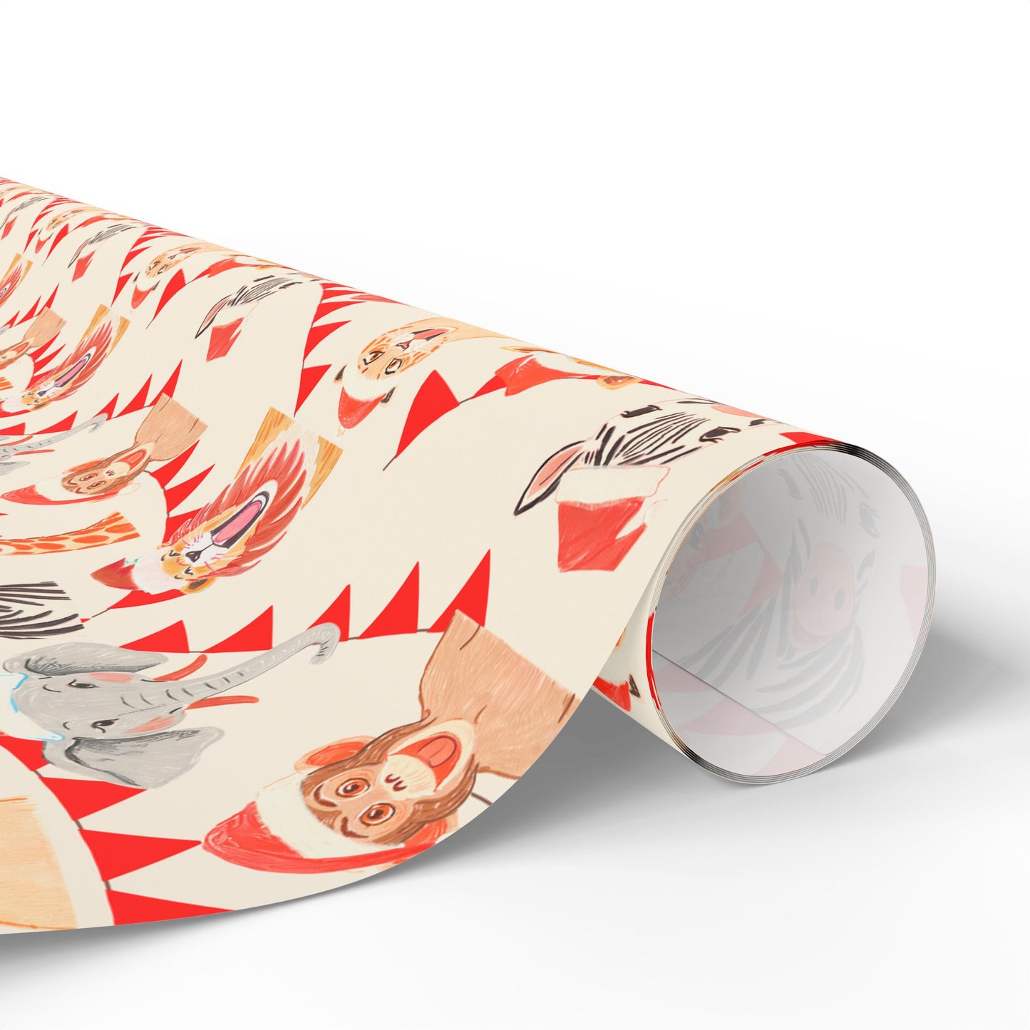 CIRQUE DU SANTA wrapping paper