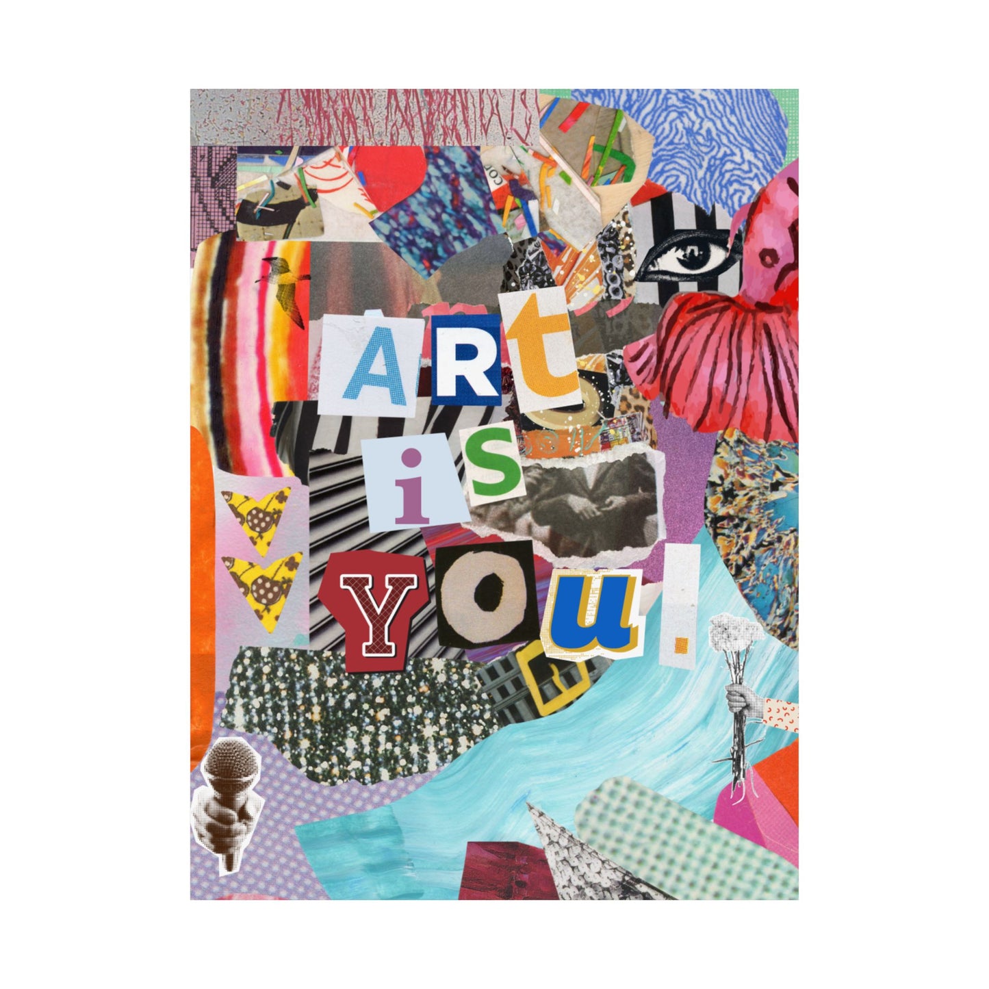 ART IS YOU poster