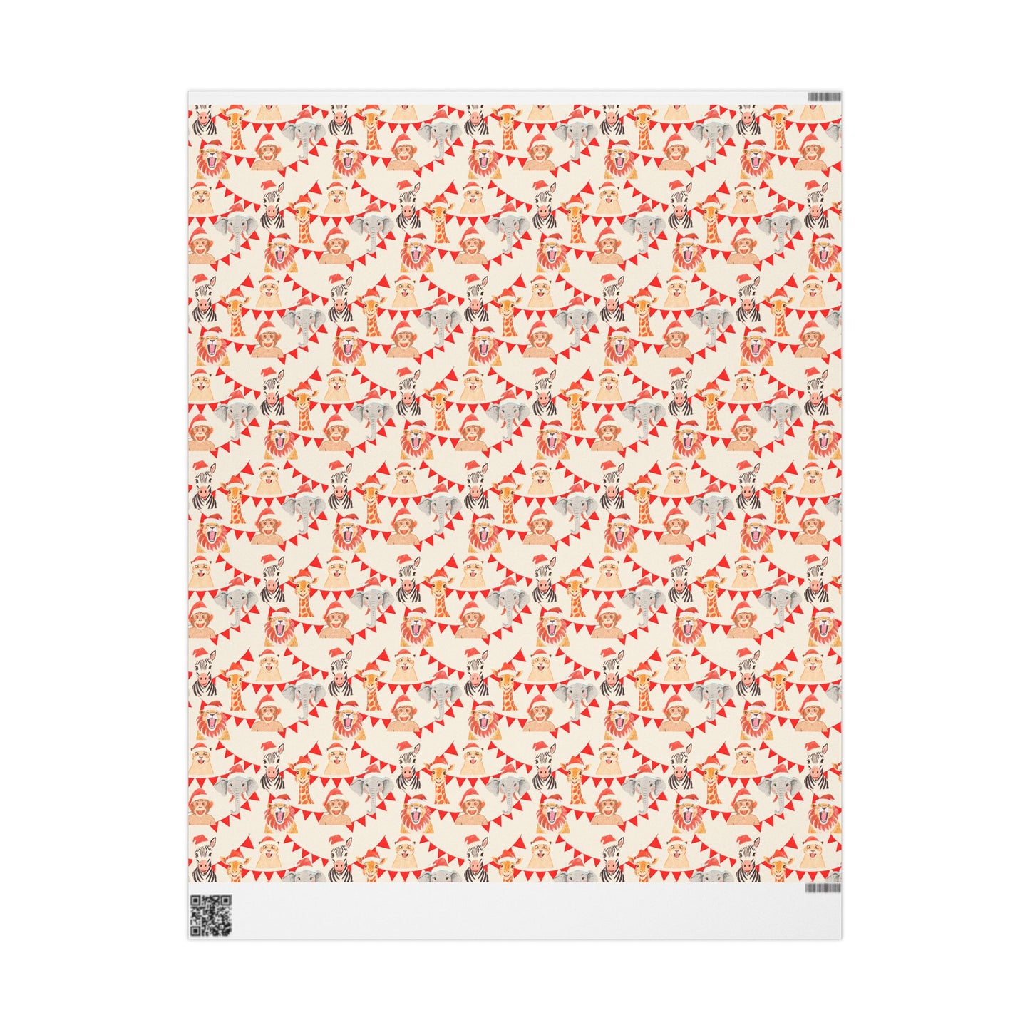 CIRQUE DU SANTA wrapping paper