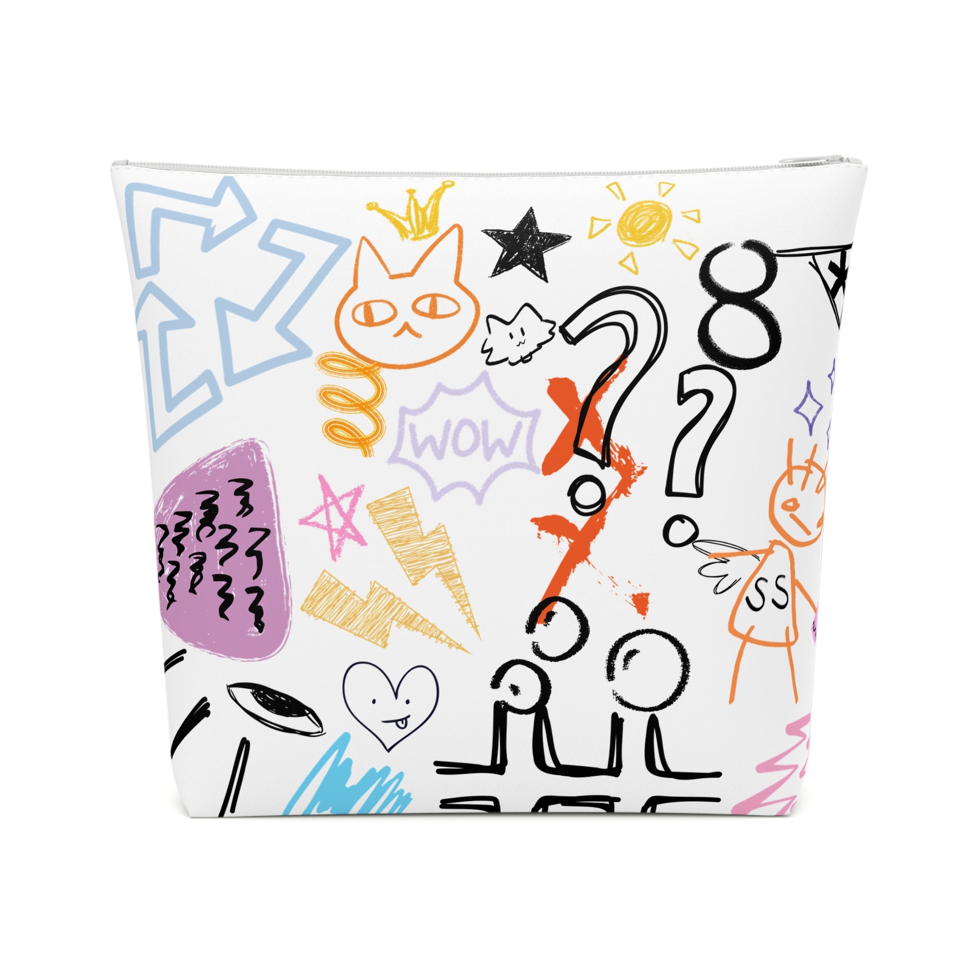 COLOR ME CRAZY cotton cosmetic bag