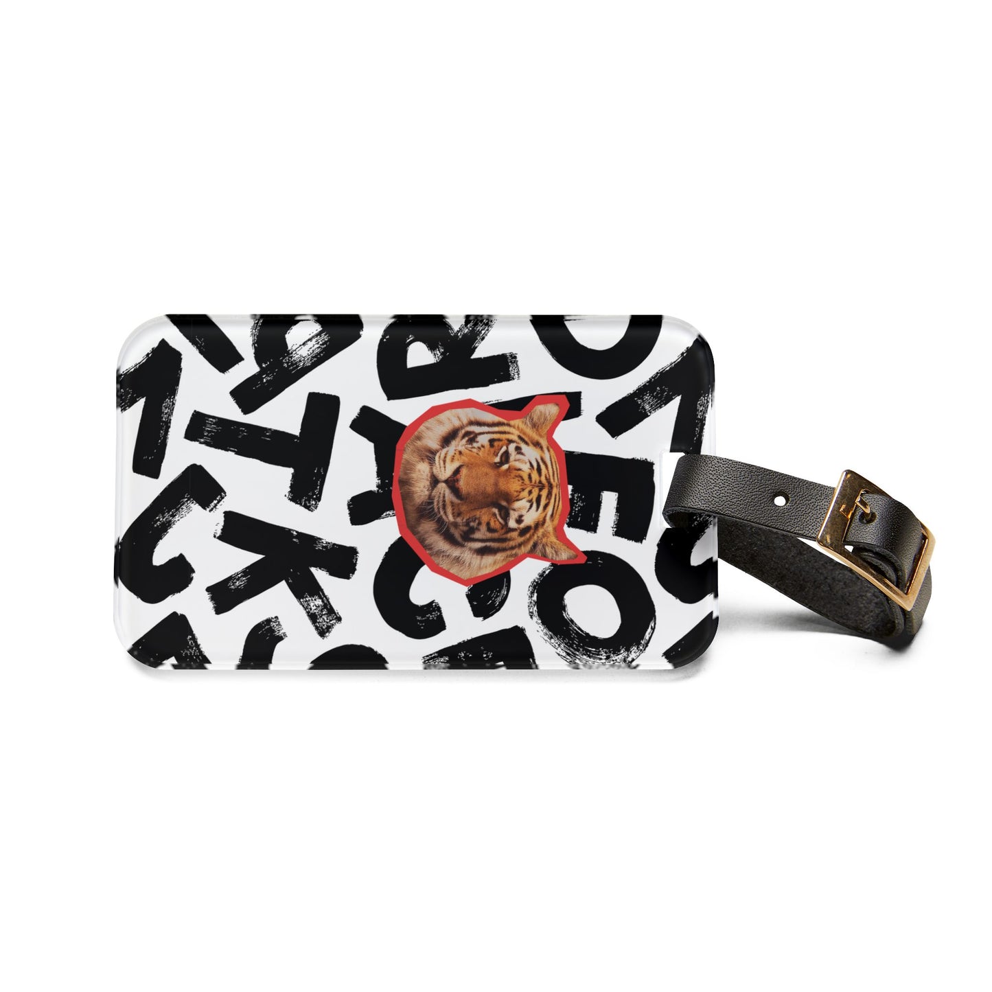 TIGER SCRAMBLE luggage tag