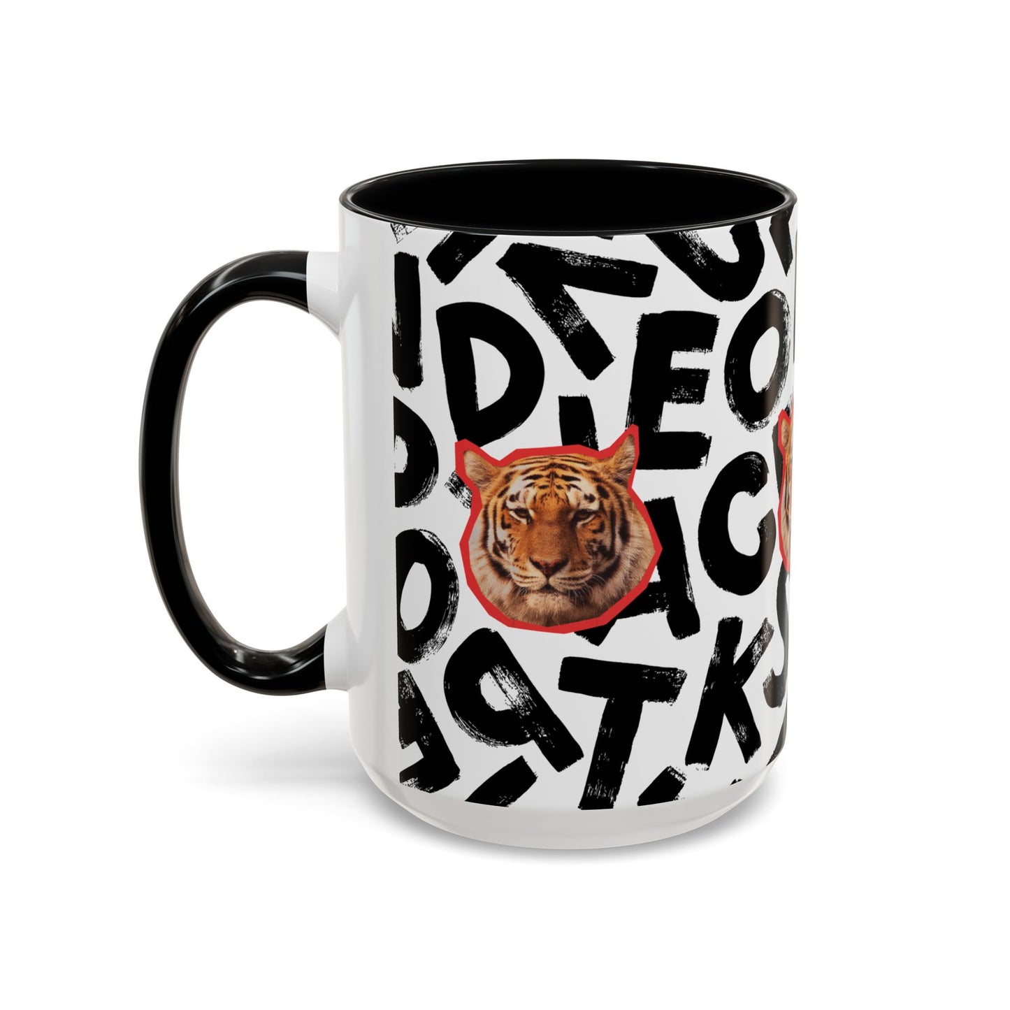 TIGER SCRAMBLE mug