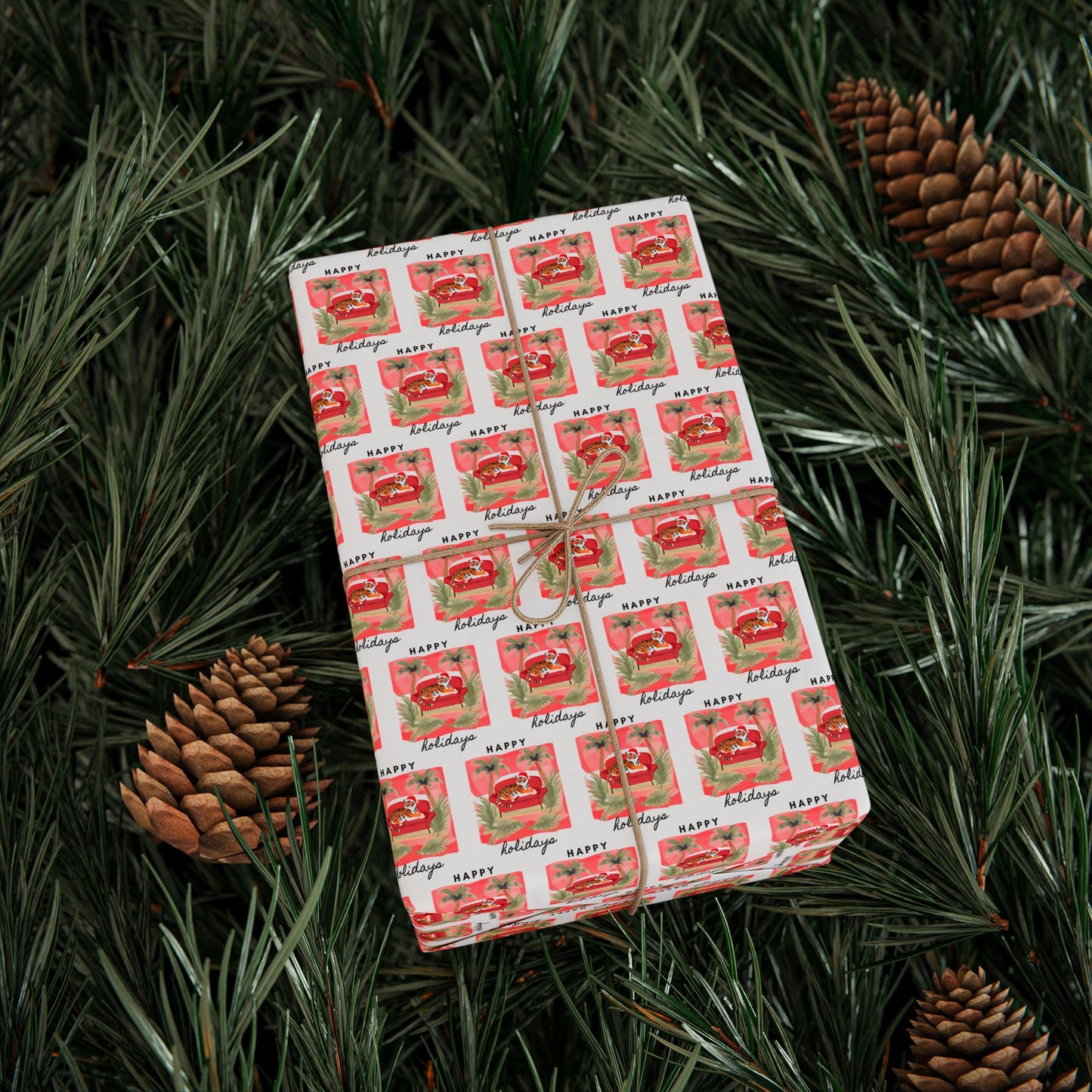 SANTA CLAWS wrapping paper