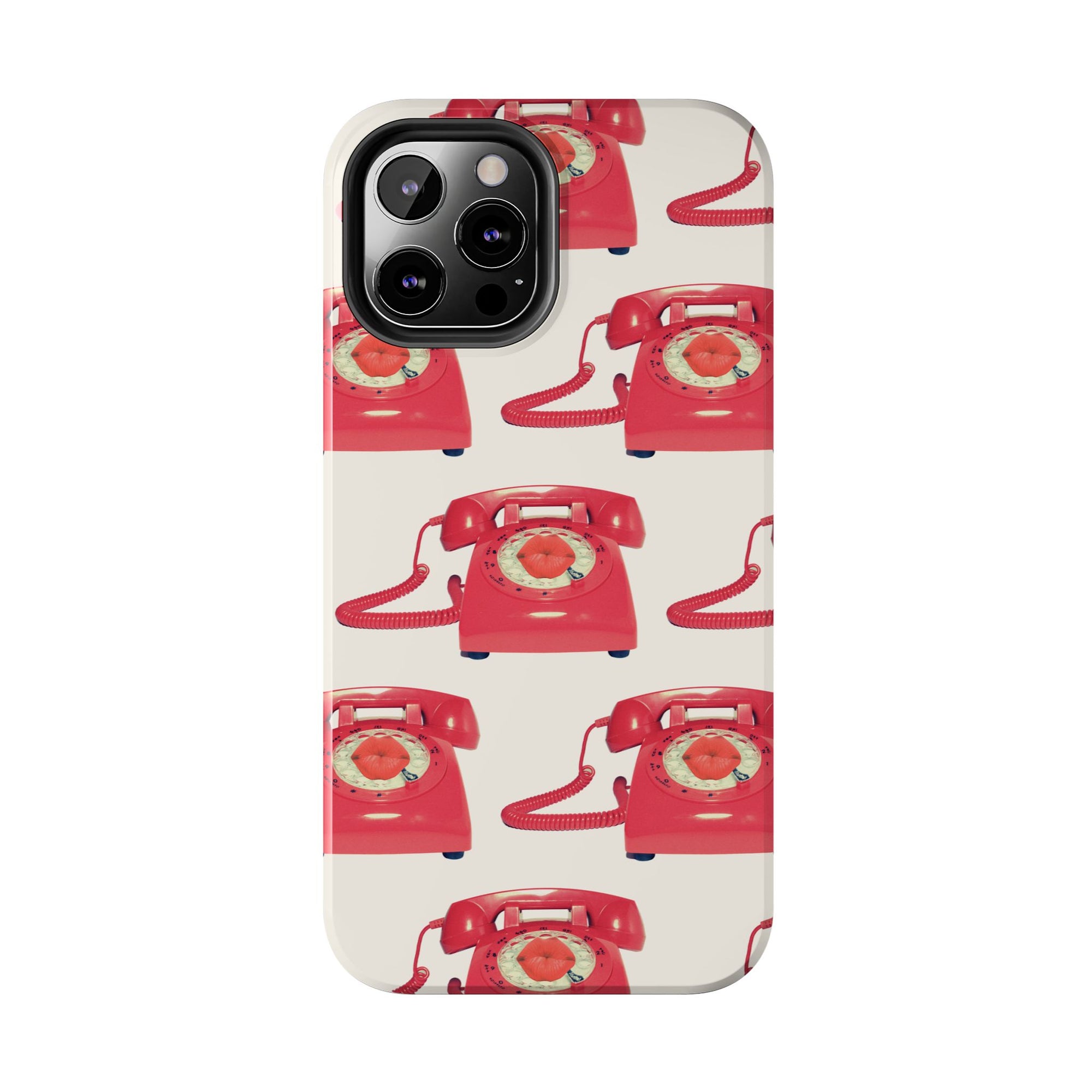 KISS ME THRU THE PHONE phone case