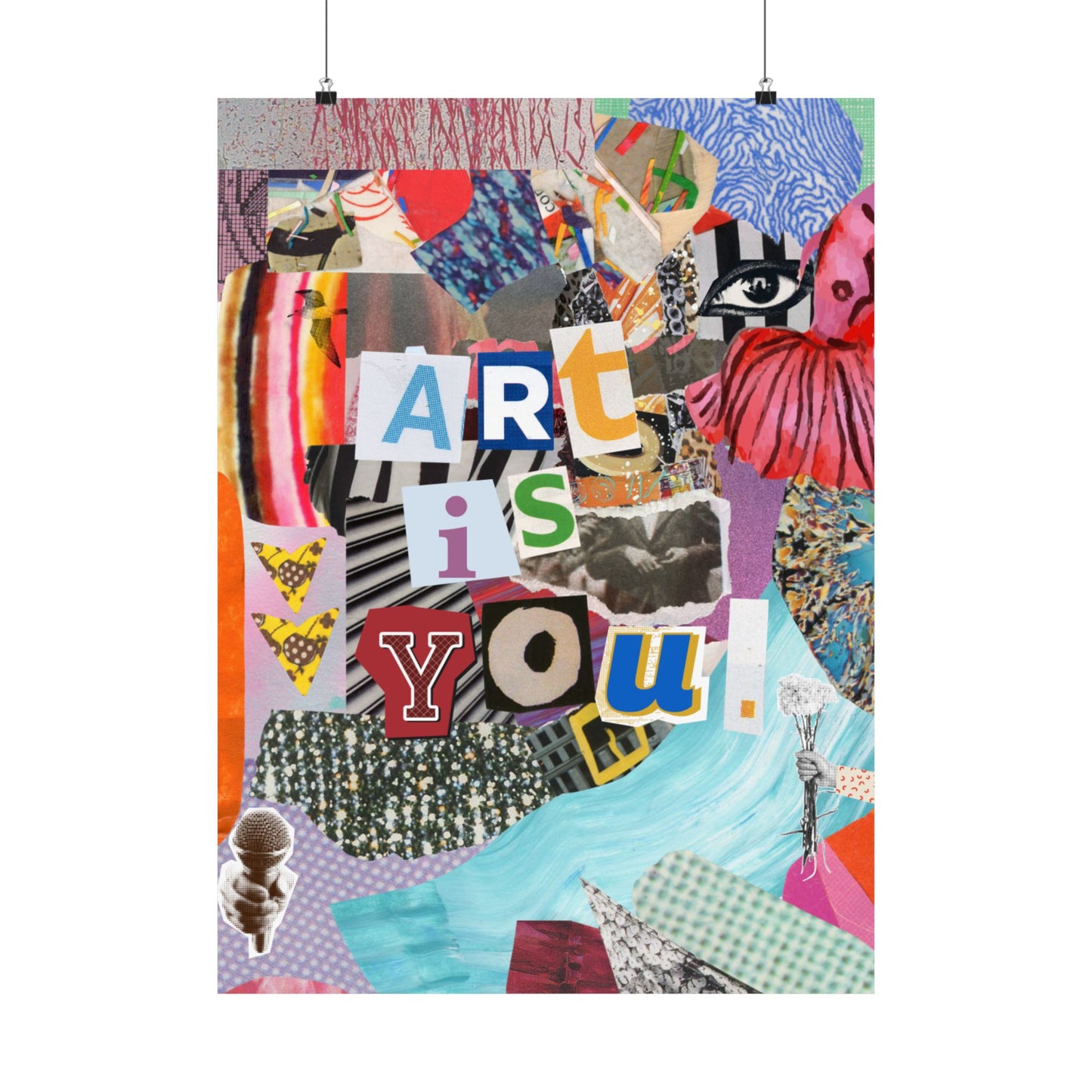 ART IS YOU poster