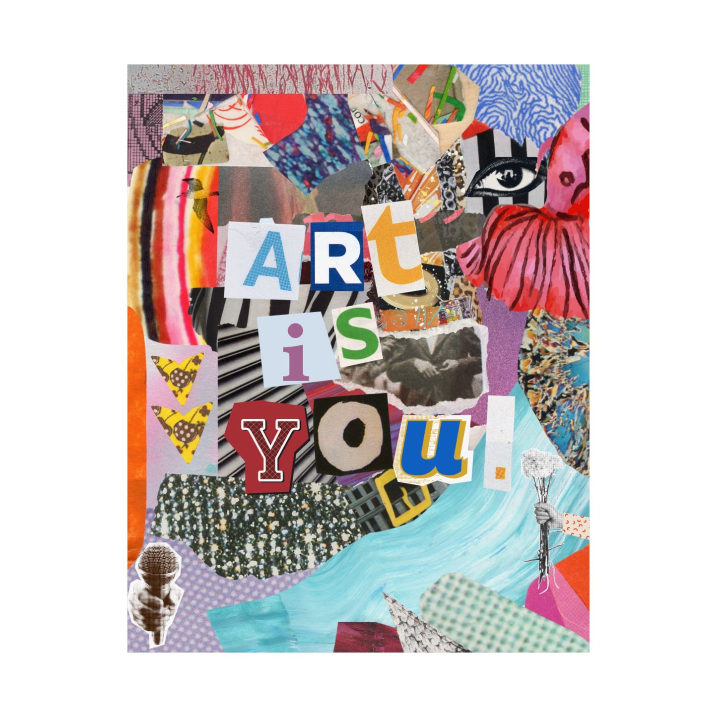 ART IS YOU poster