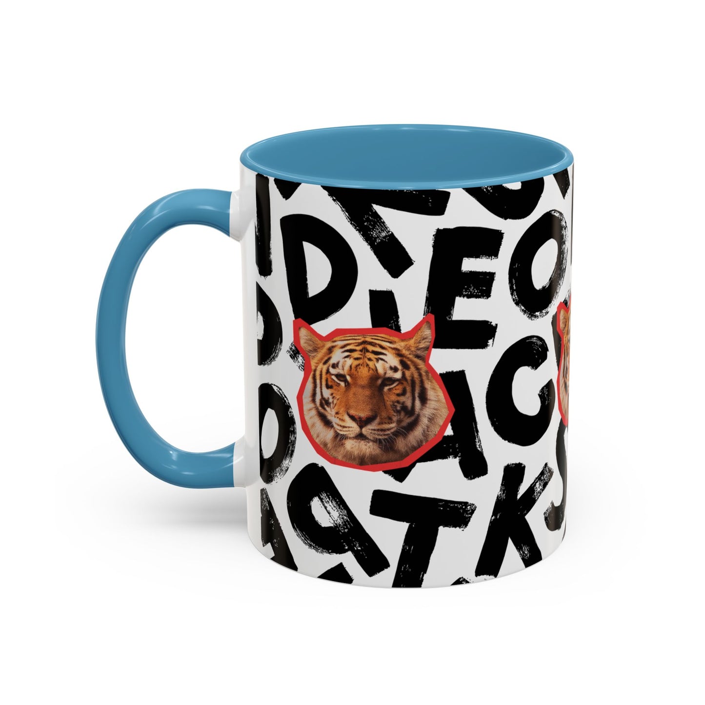 TIGER SCRAMBLE mug