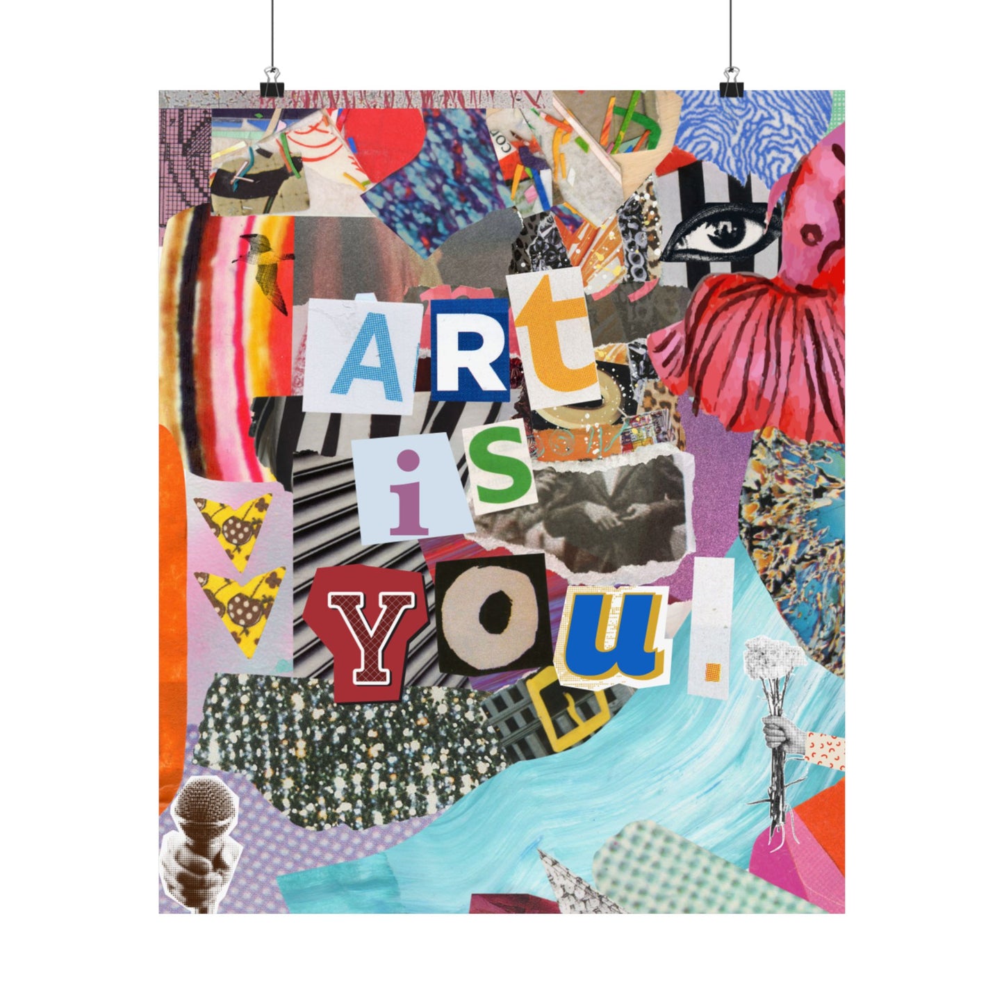 ART IS YOU poster