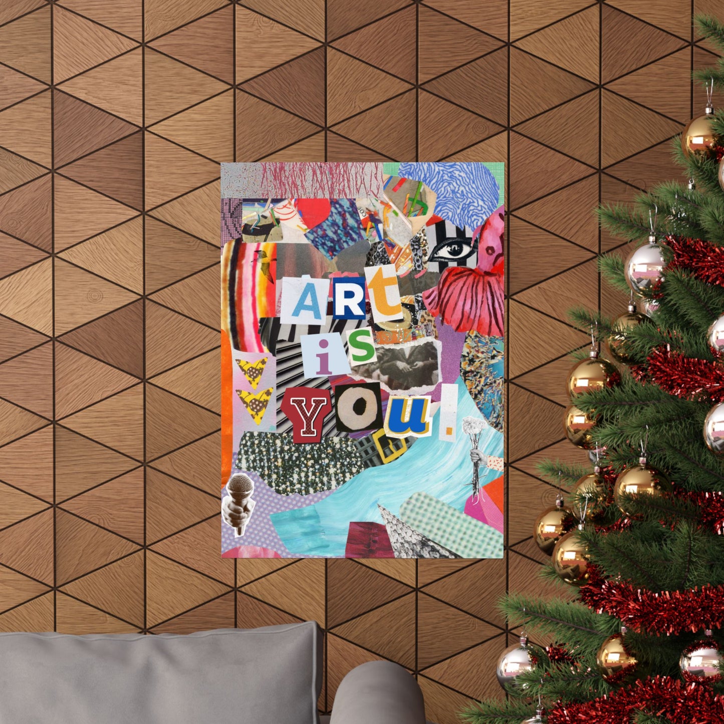 ART IS YOU poster