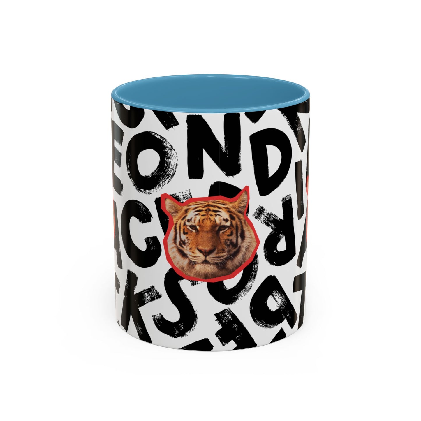 TIGER SCRAMBLE mug