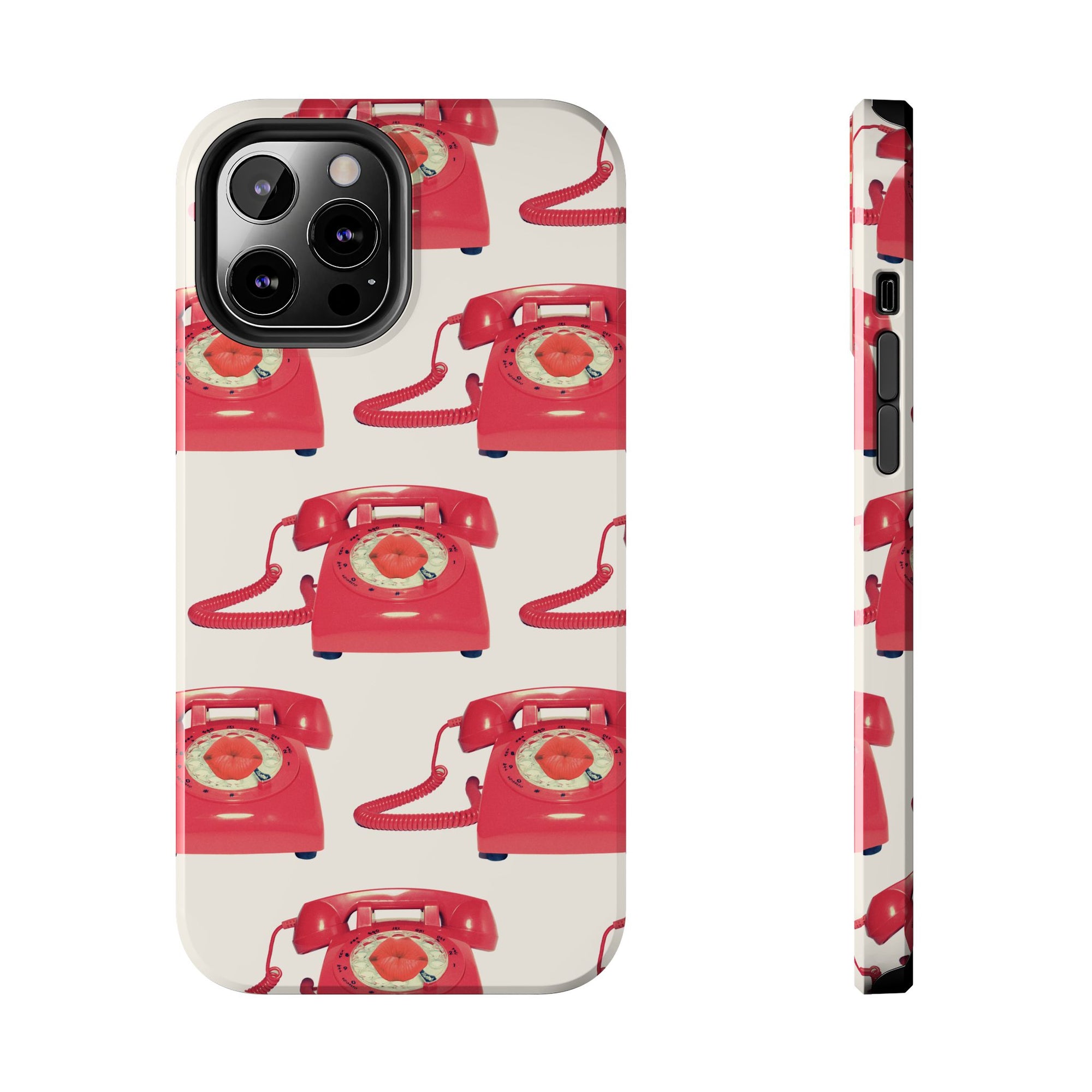 KISS ME THRU THE PHONE phone case