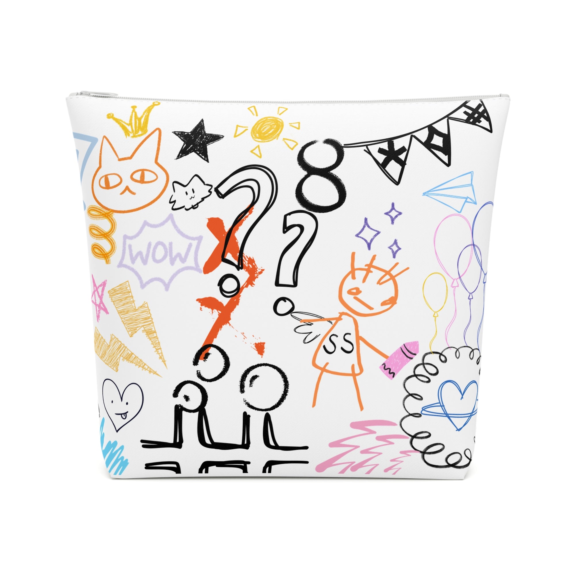 COLOR ME CRAZY cotton cosmetic bag