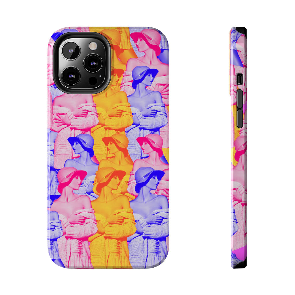 THREE SHADES OF CHIC phone case