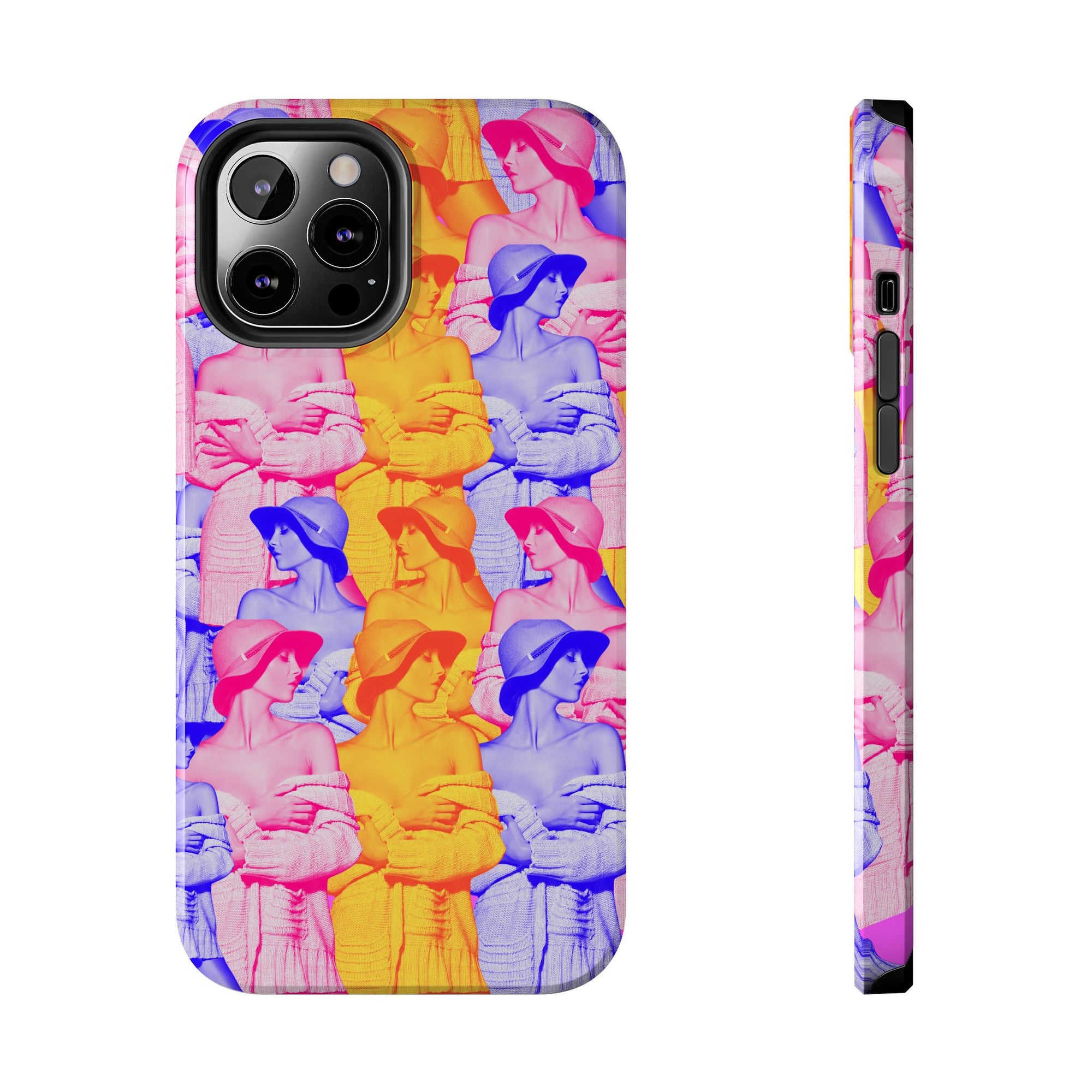 THREE SHADES OF CHIC phone case