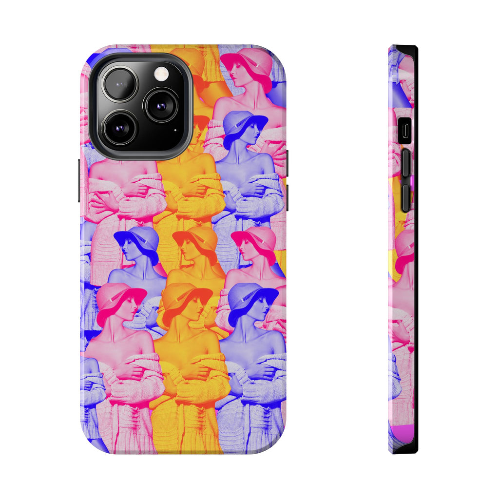 THREE SHADES OF CHIC phone case