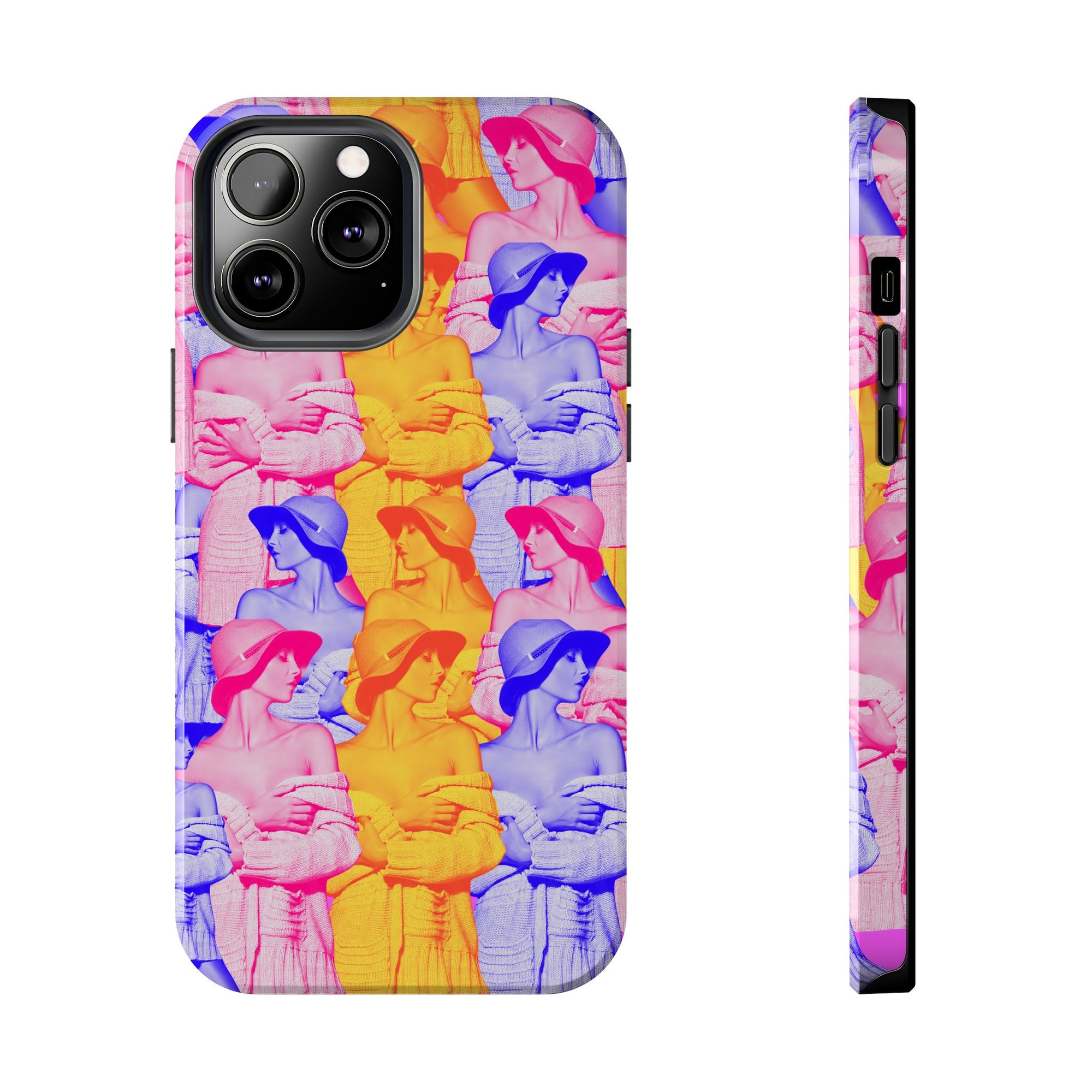 THREE SHADES OF CHIC phone case