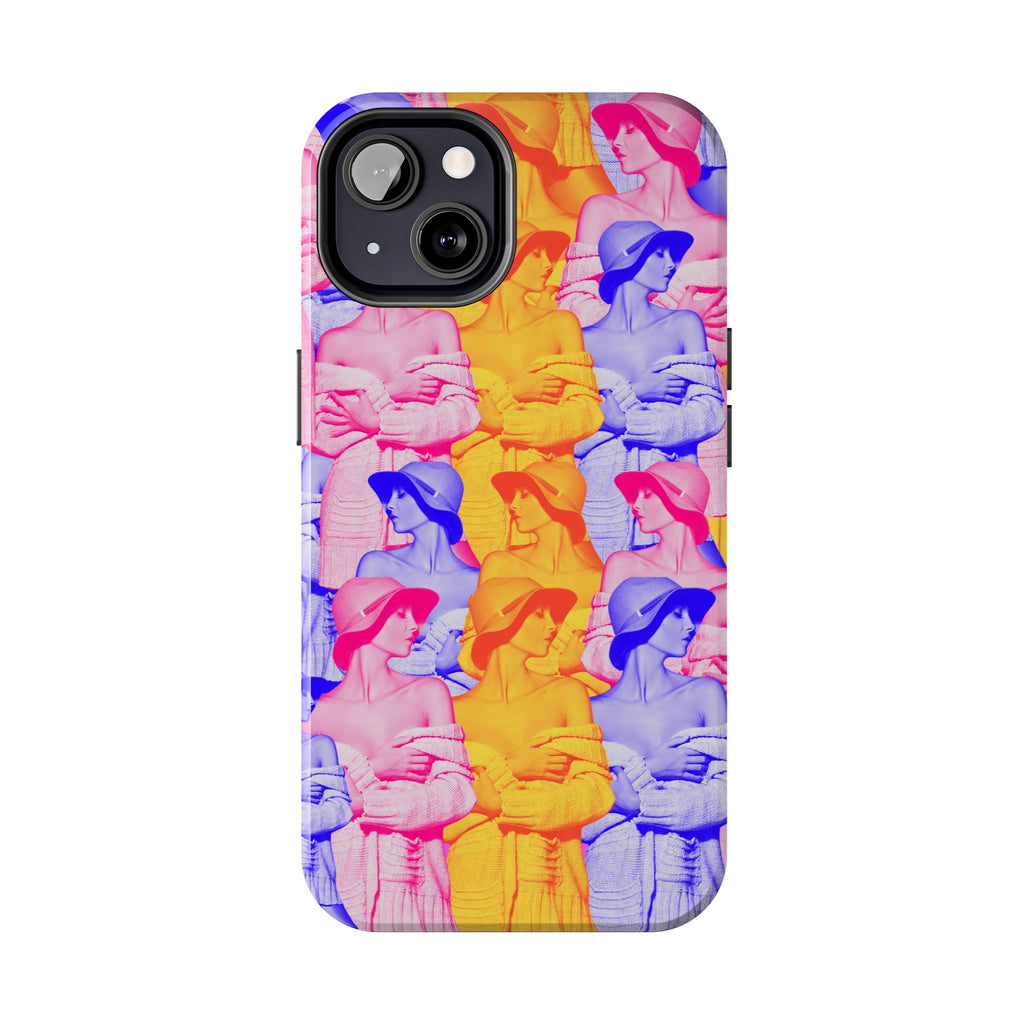 THREE SHADES OF CHIC phone case