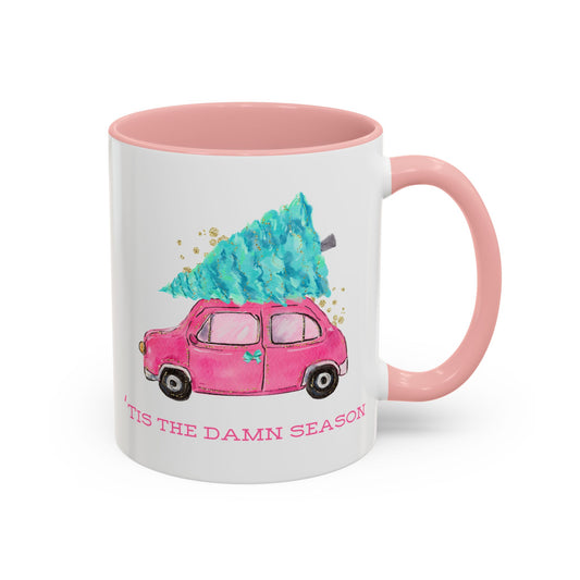 TIS THE DAMN SEASON mug