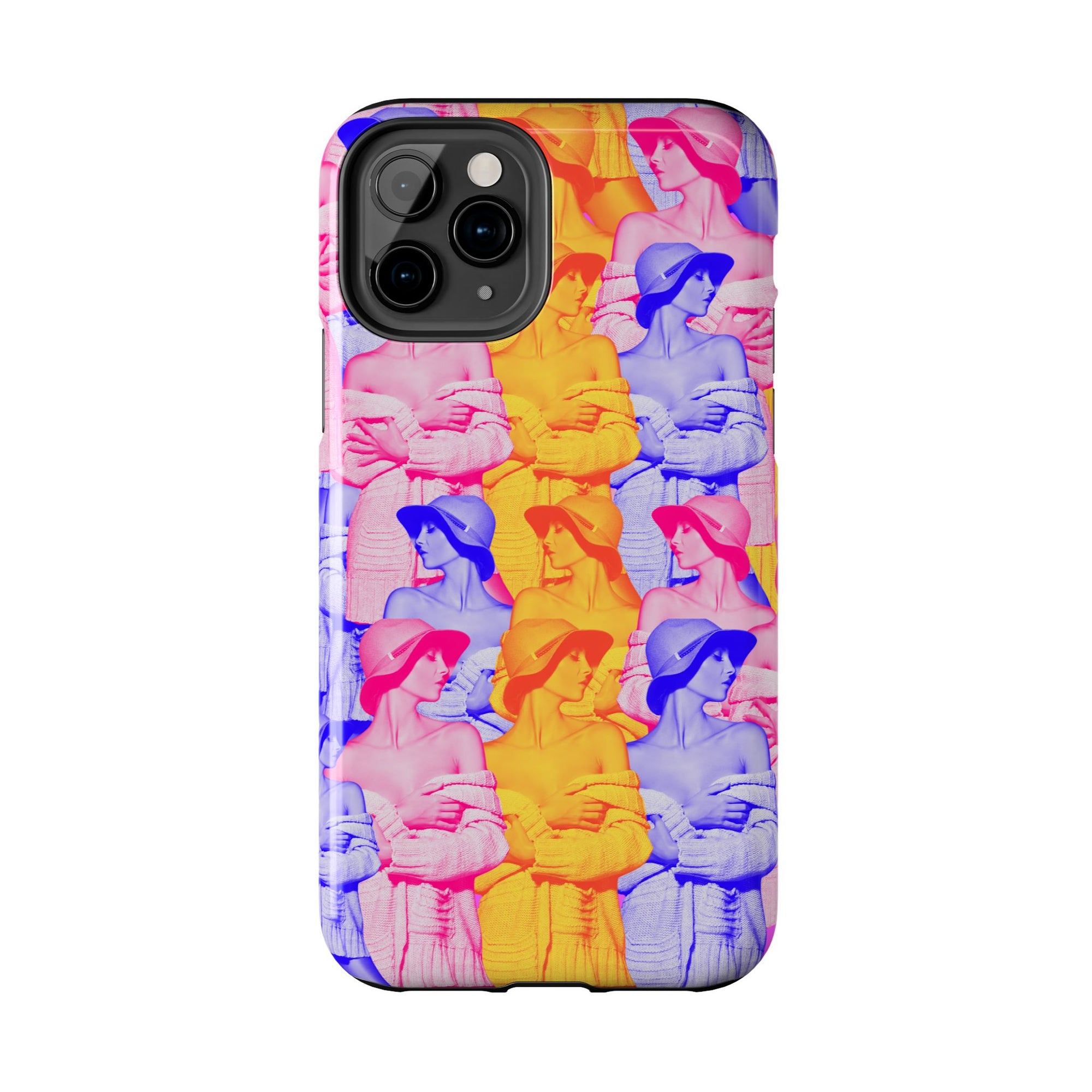 THREE SHADES OF CHIC phone case