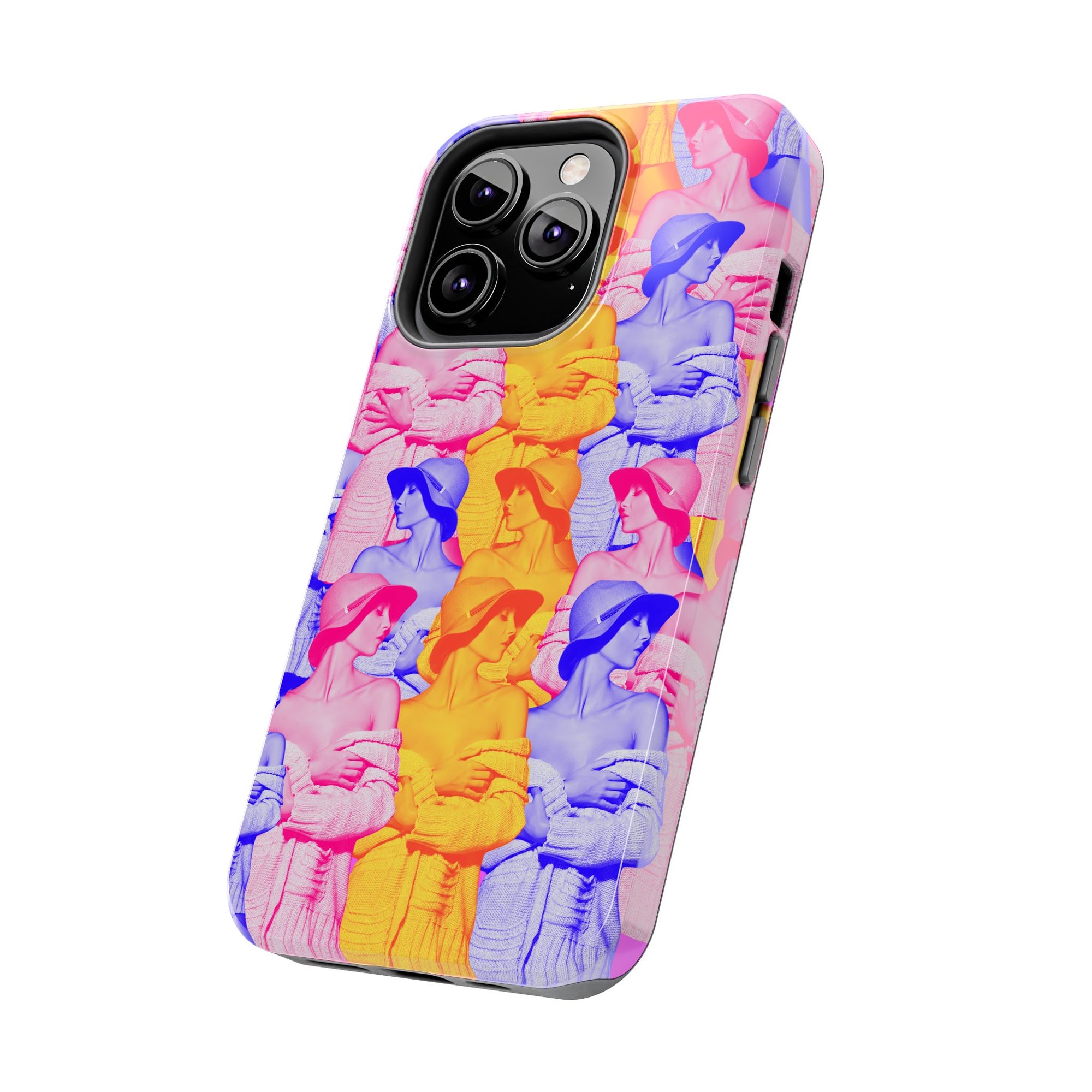 THREE SHADES OF CHIC phone case