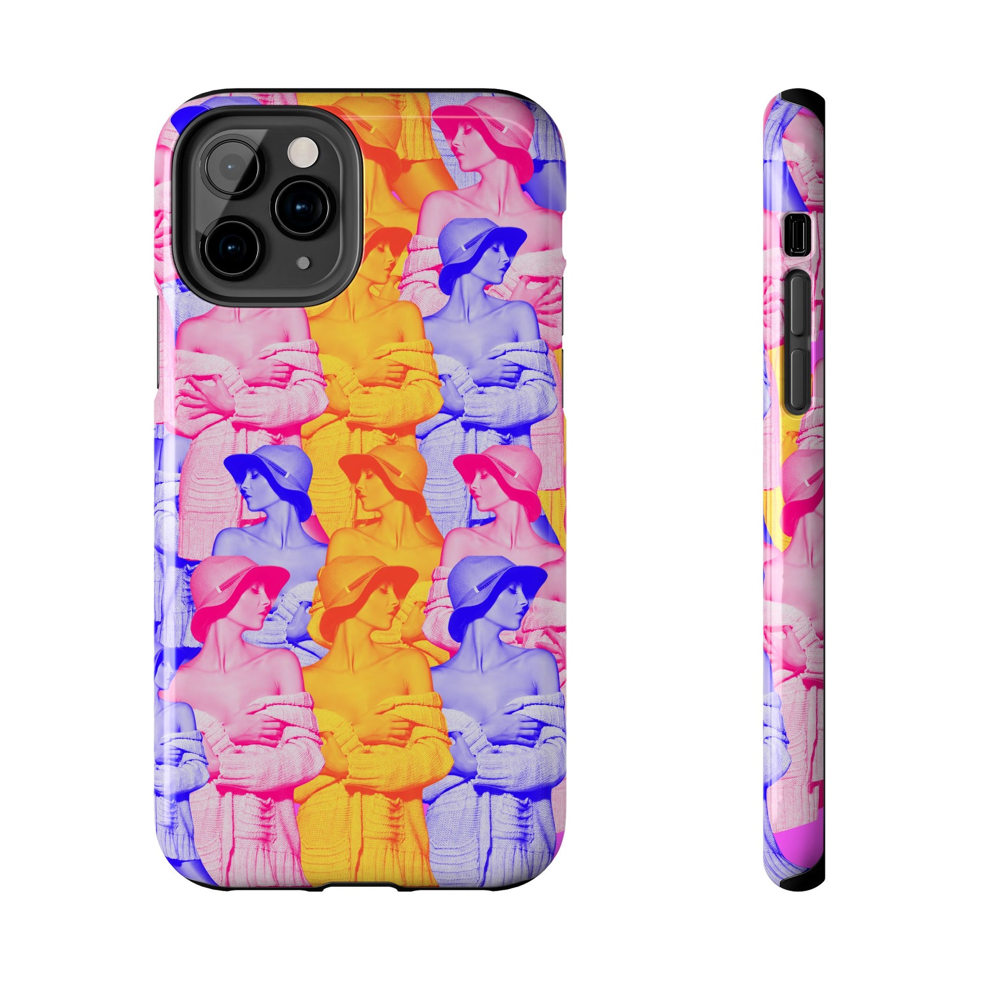 THREE SHADES OF CHIC phone case