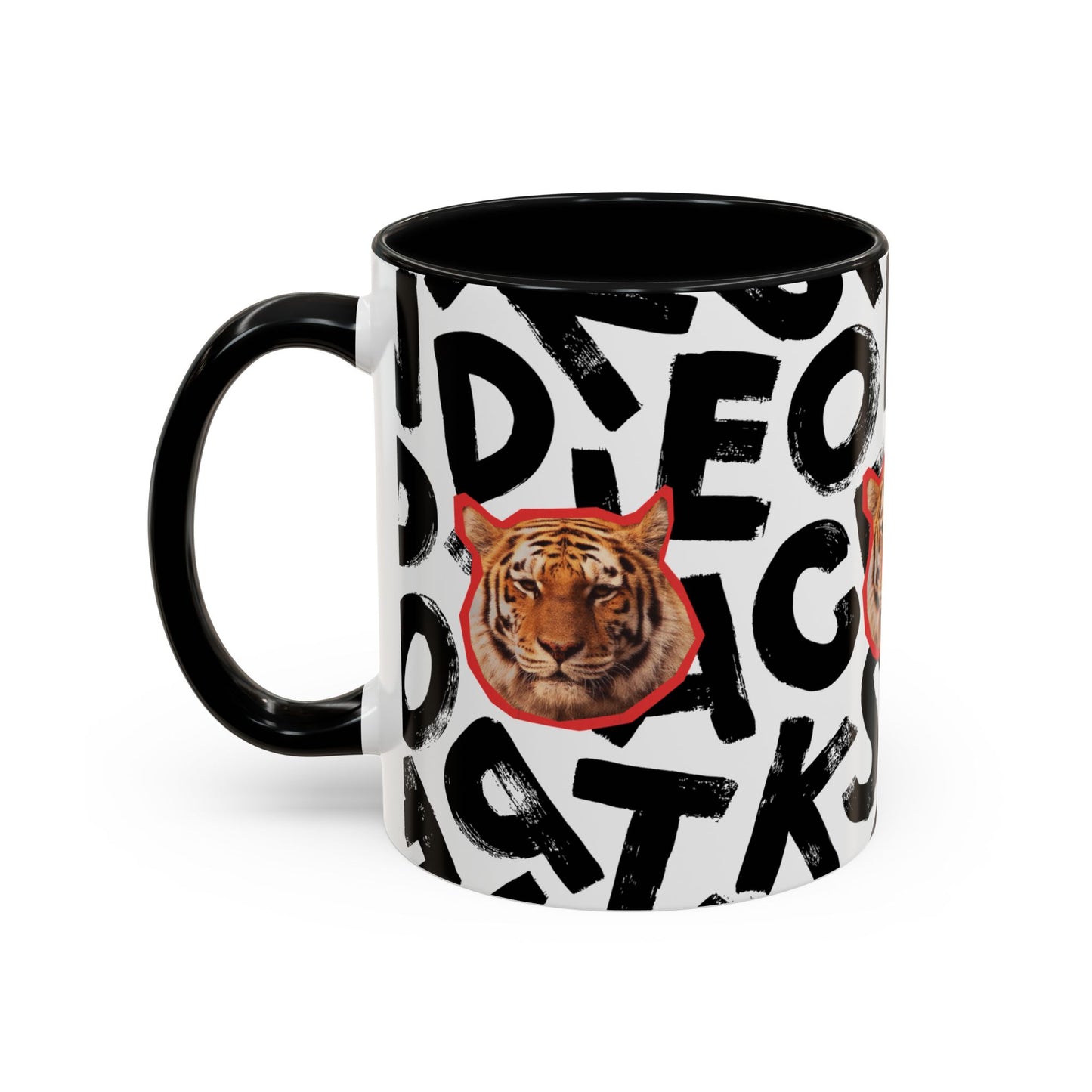 TIGER SCRAMBLE mug