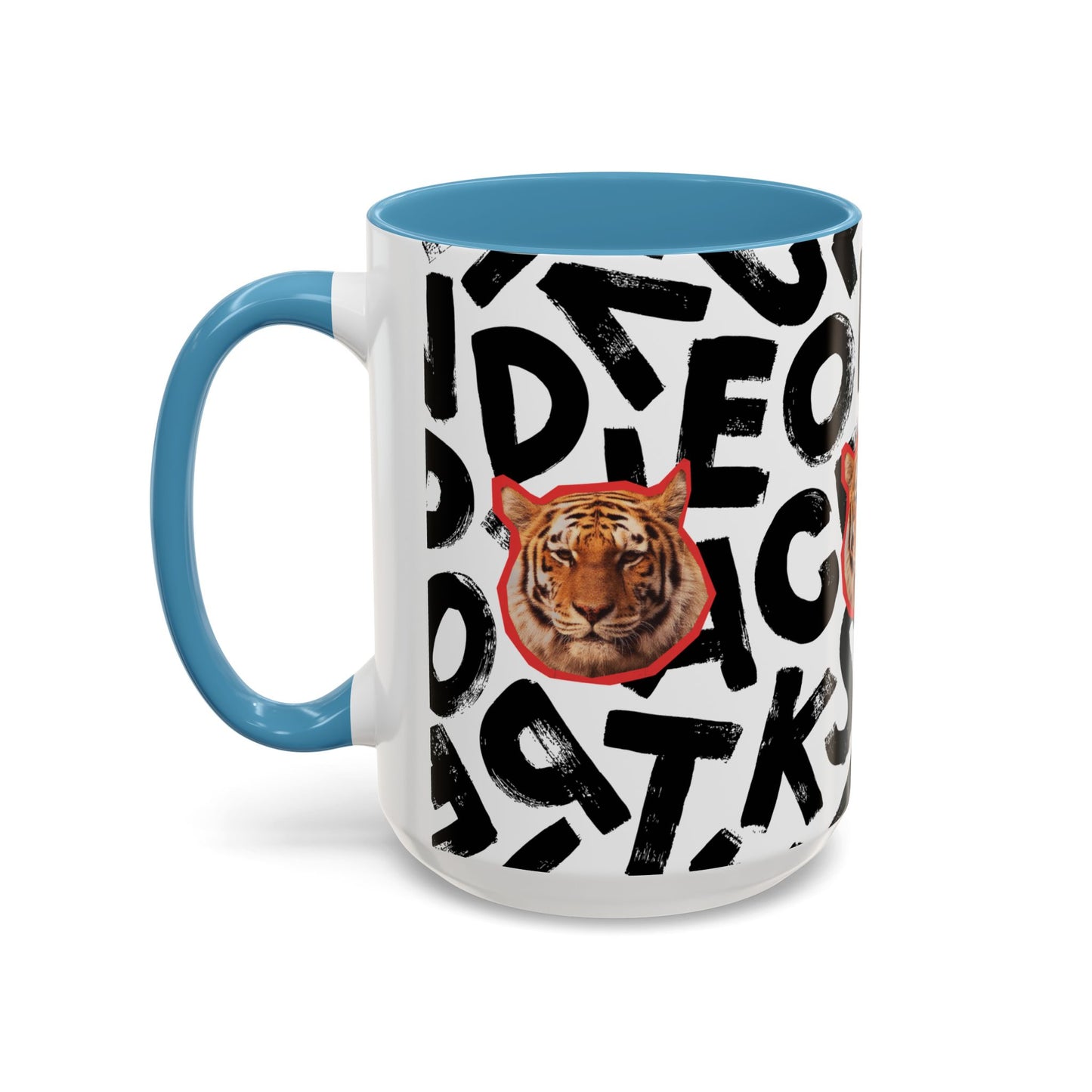 TIGER SCRAMBLE mug