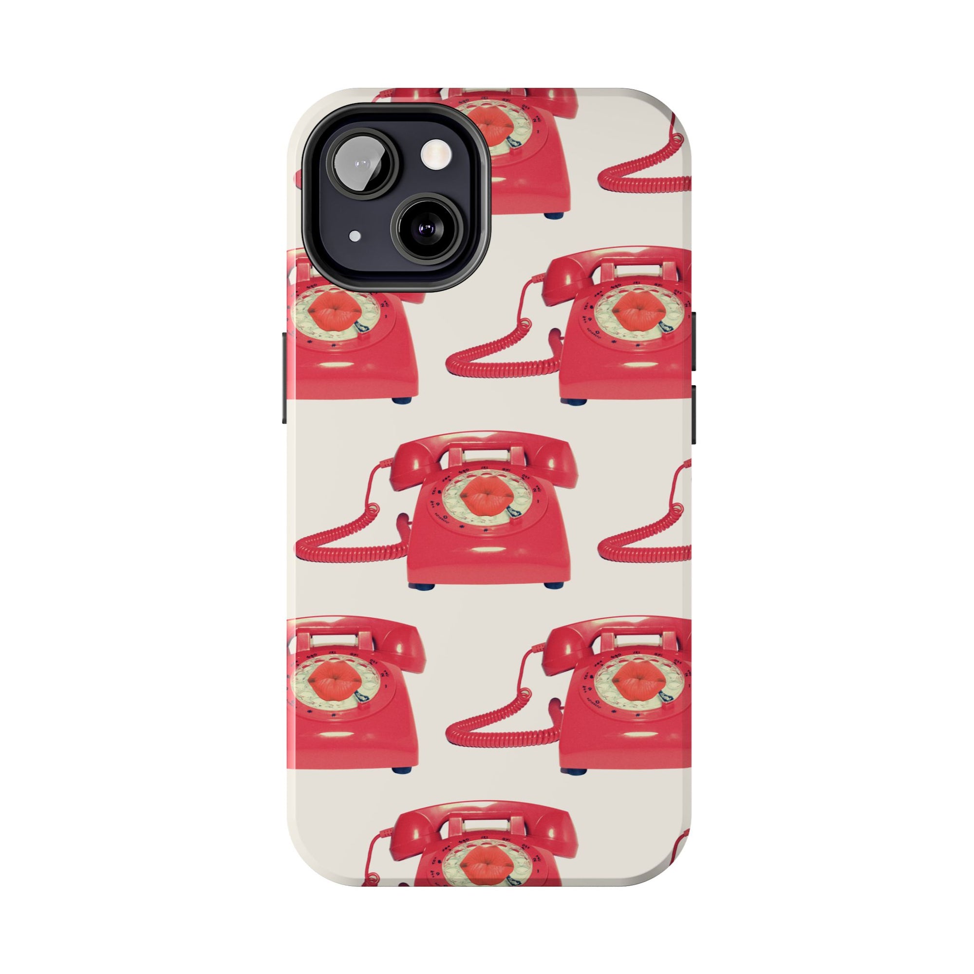 KISS ME THRU THE PHONE phone case