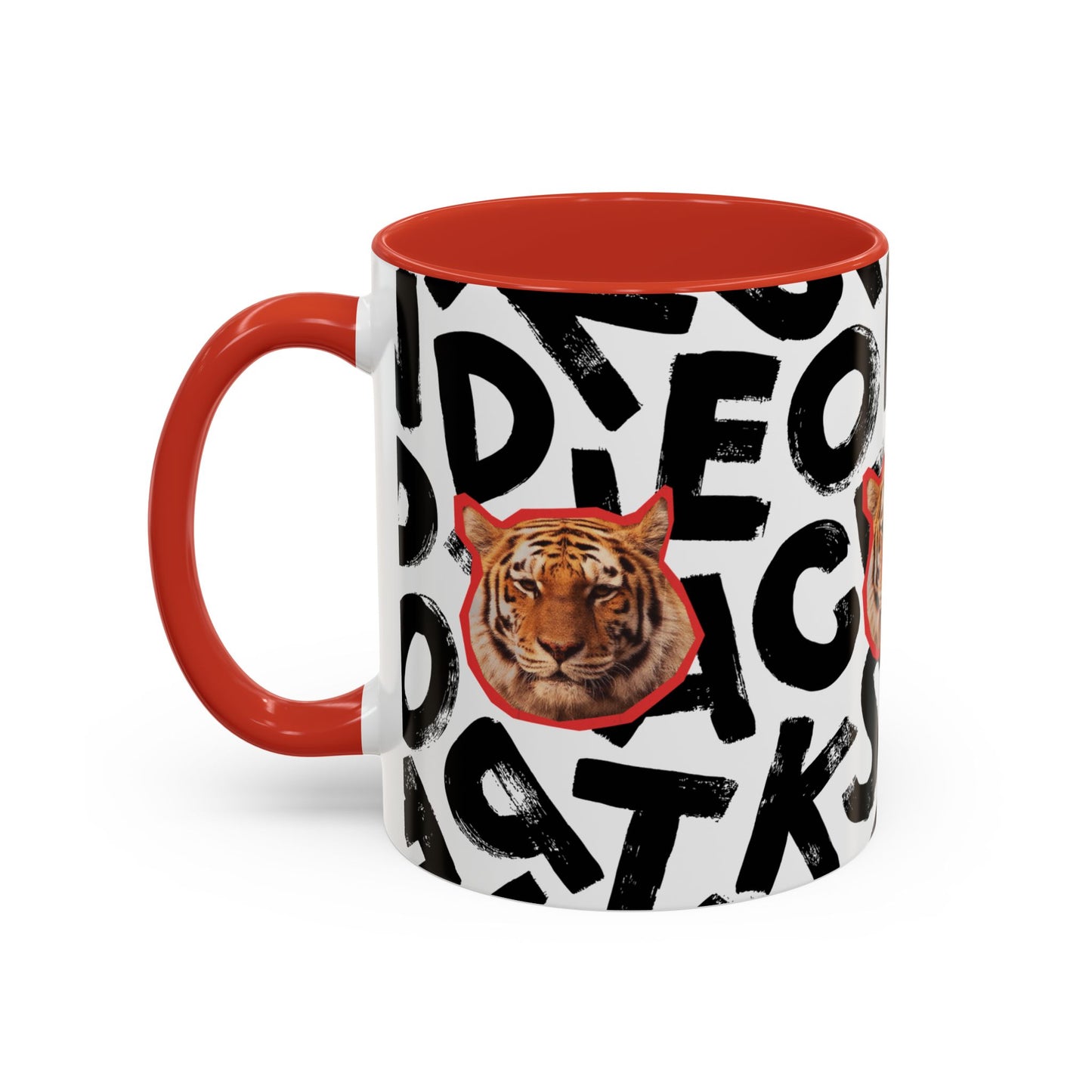 TIGER SCRAMBLE mug