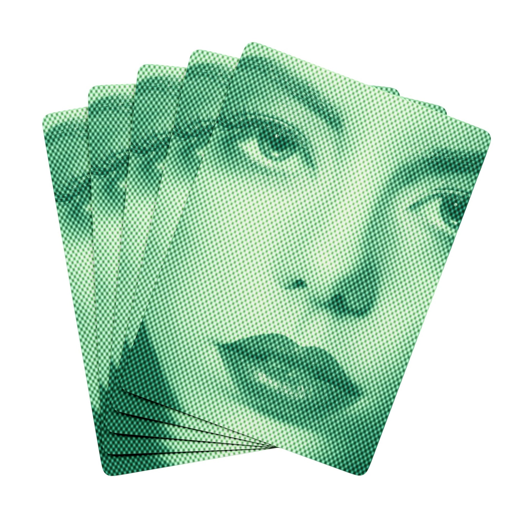 JADE FADE playing cards