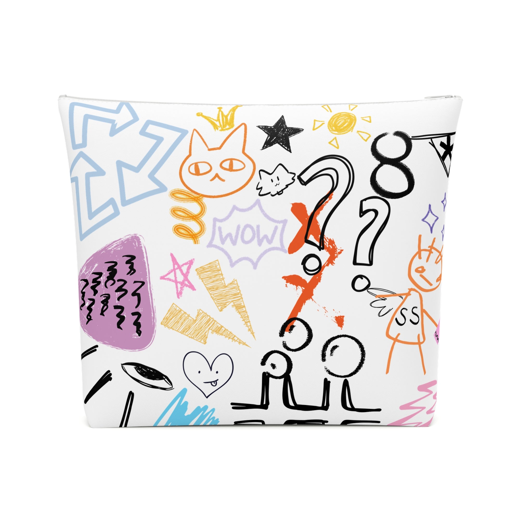COLOR ME CRAZY cotton cosmetic bag